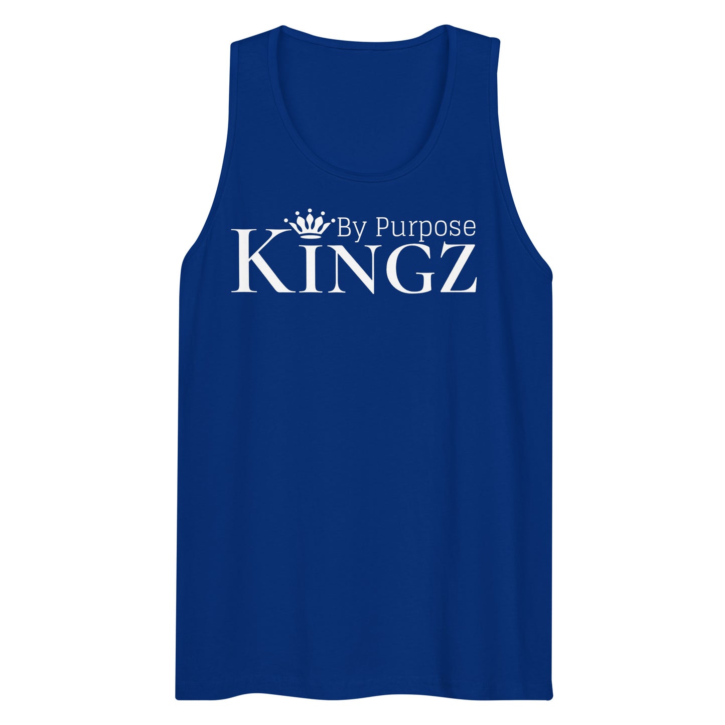 Kingz By Purpose White Premium Tank Top