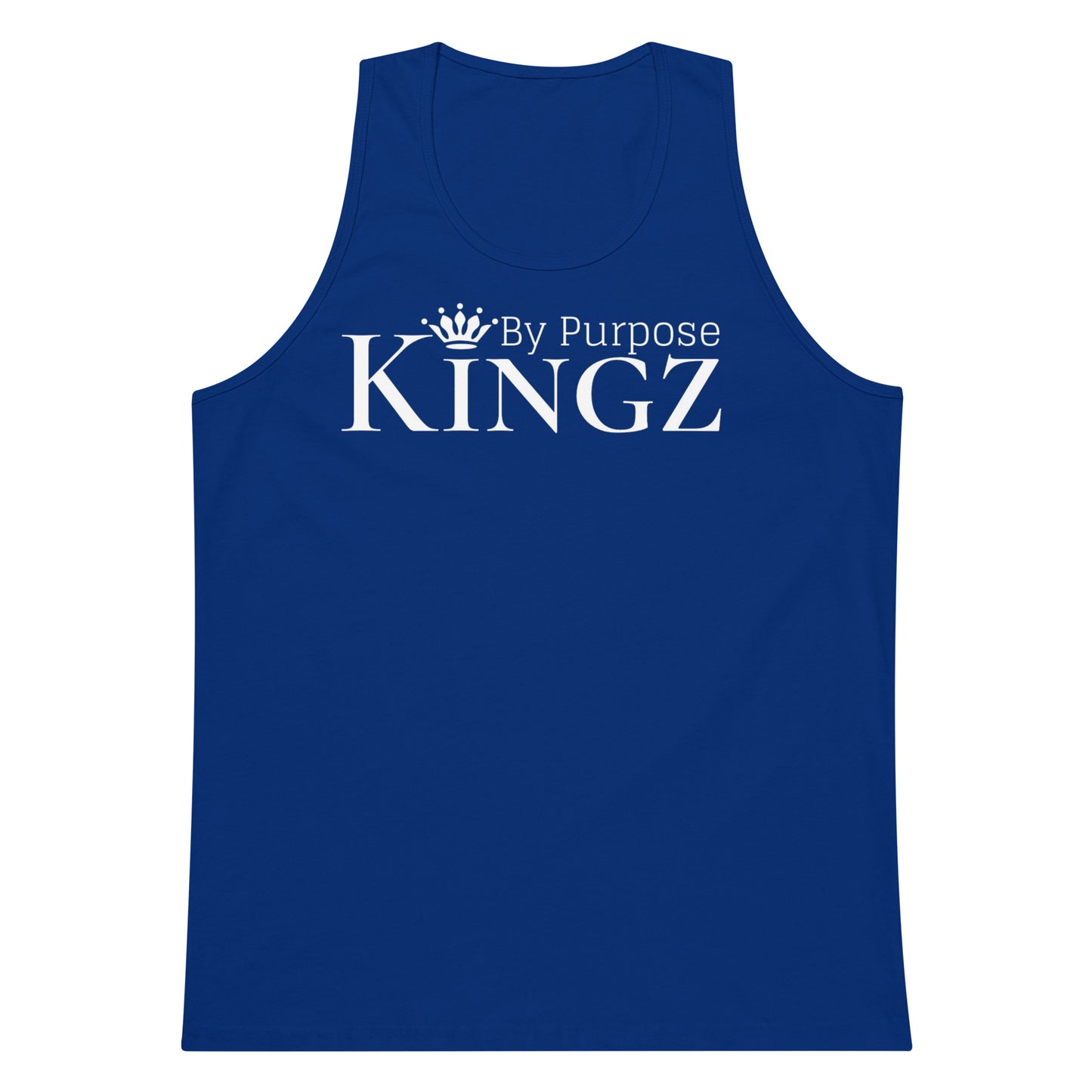 Kingz By Purpose White Premium Tank Top