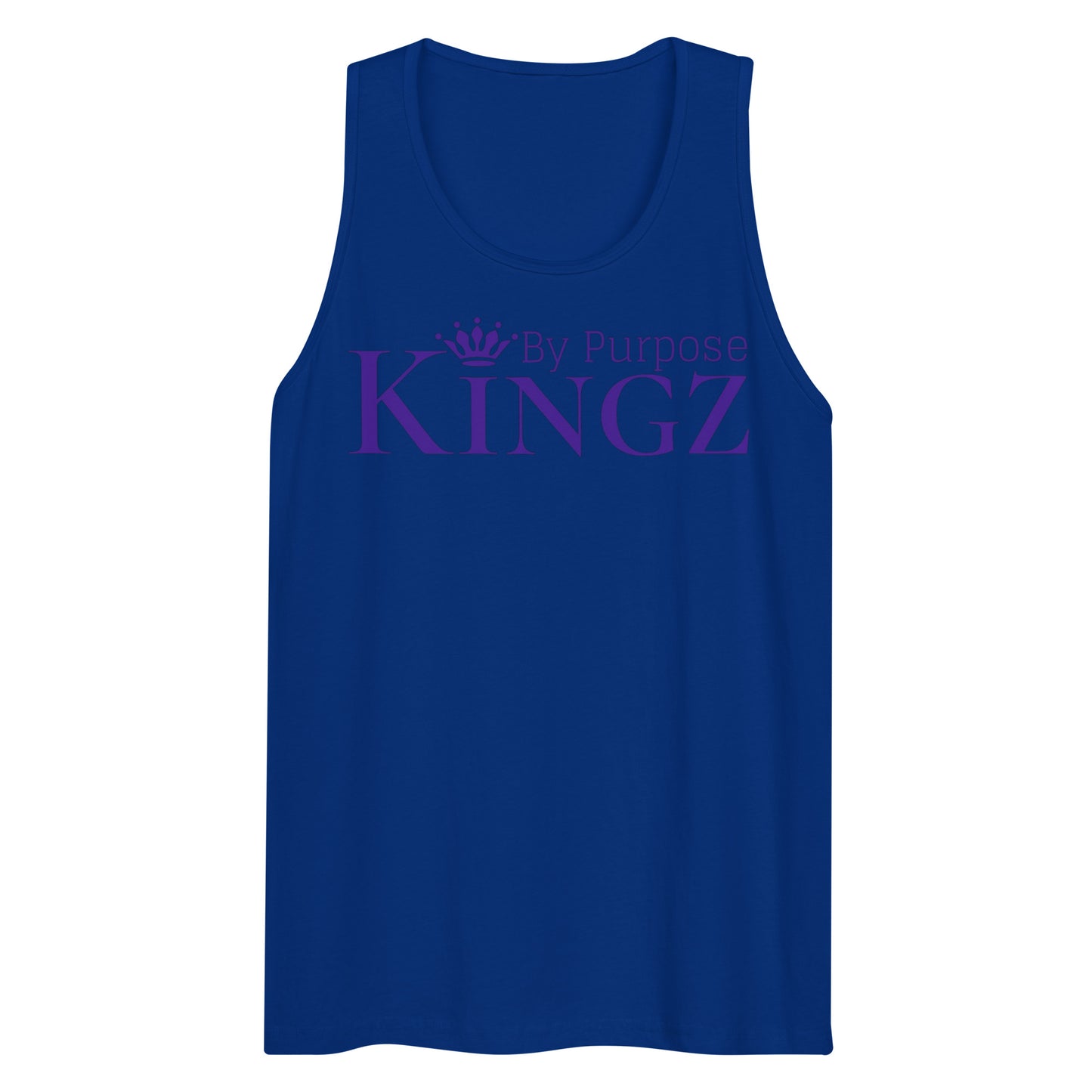 Kingz By Purpose Royal Purple Premium Tank Top