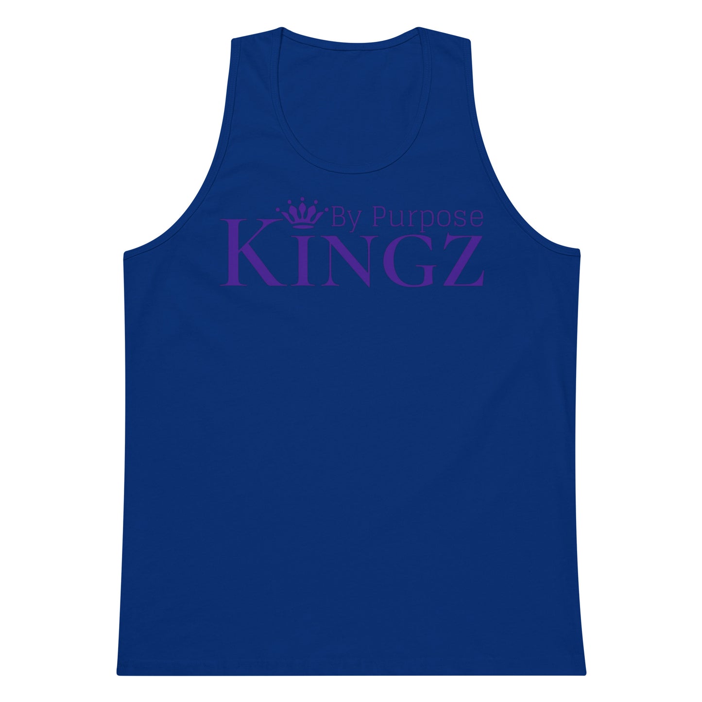 Kingz By Purpose Royal Purple Premium Tank Top