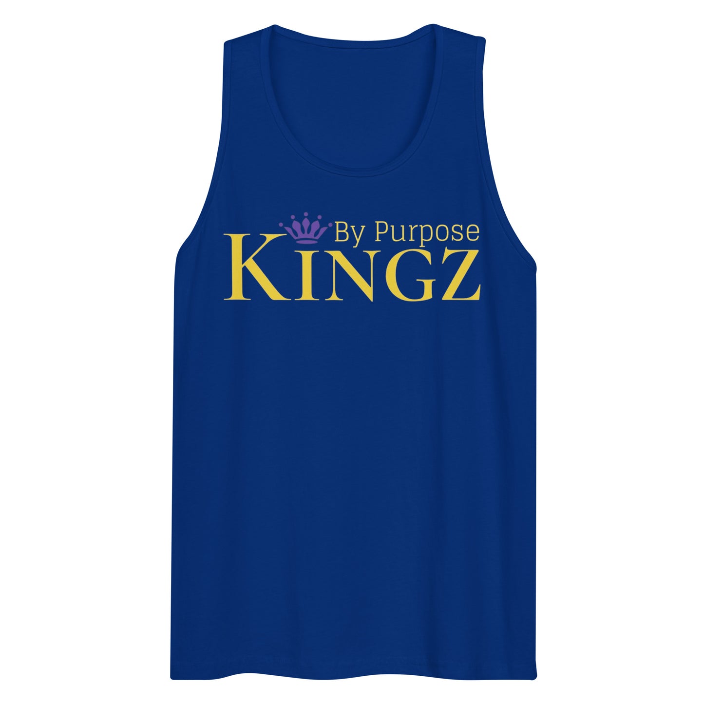 Kingz By Purpose Royal Combo (Gold/Gold/Purple) Premium Tank Top