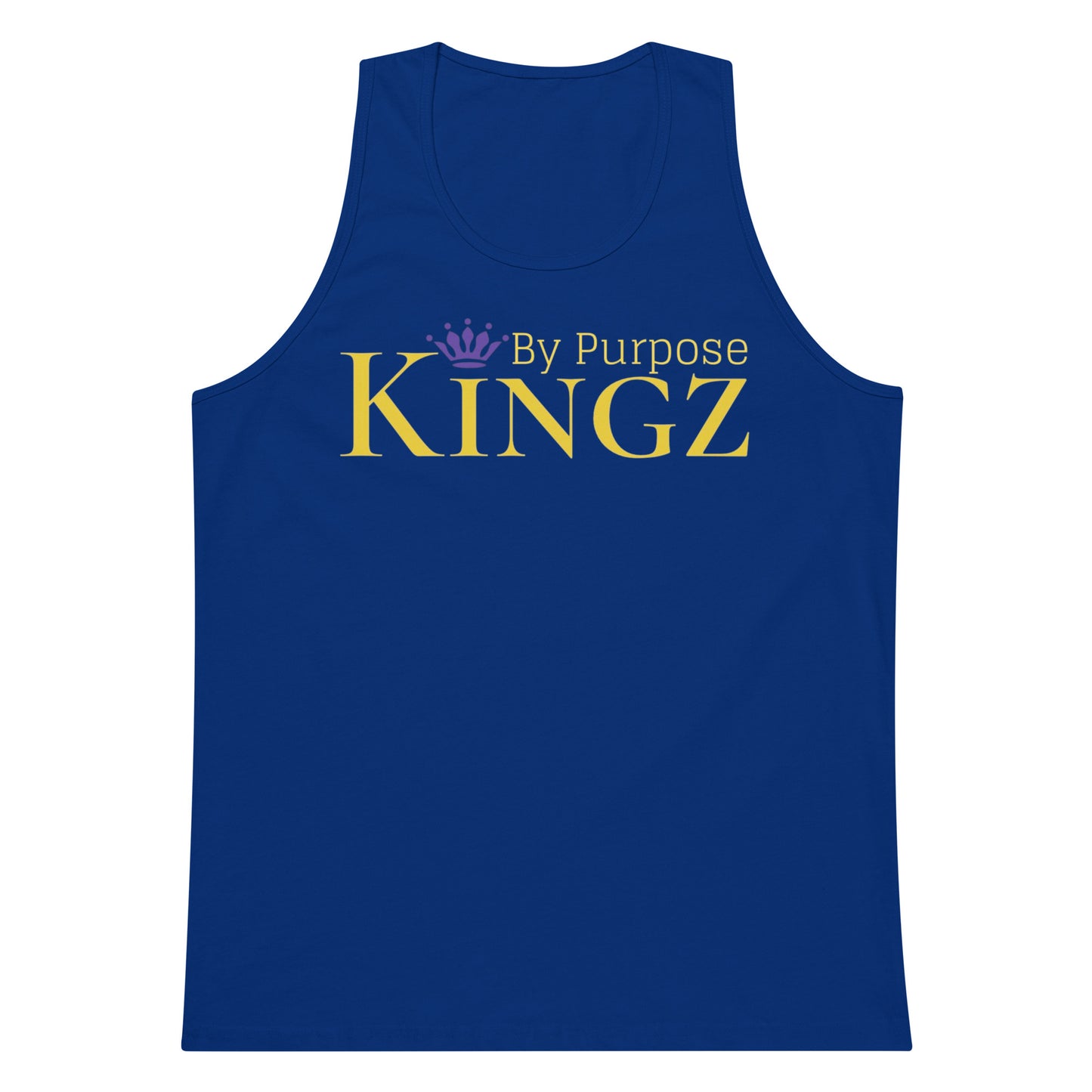 Kingz By Purpose Royal Combo (Gold/Gold/Purple) Premium Tank Top