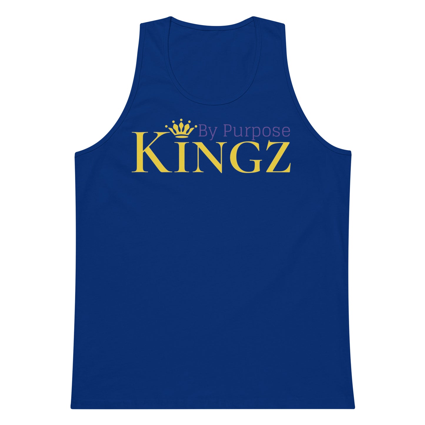 Kingz By Purpose Royal Combo (Gold/Purple/Gold) Premium Tank Top