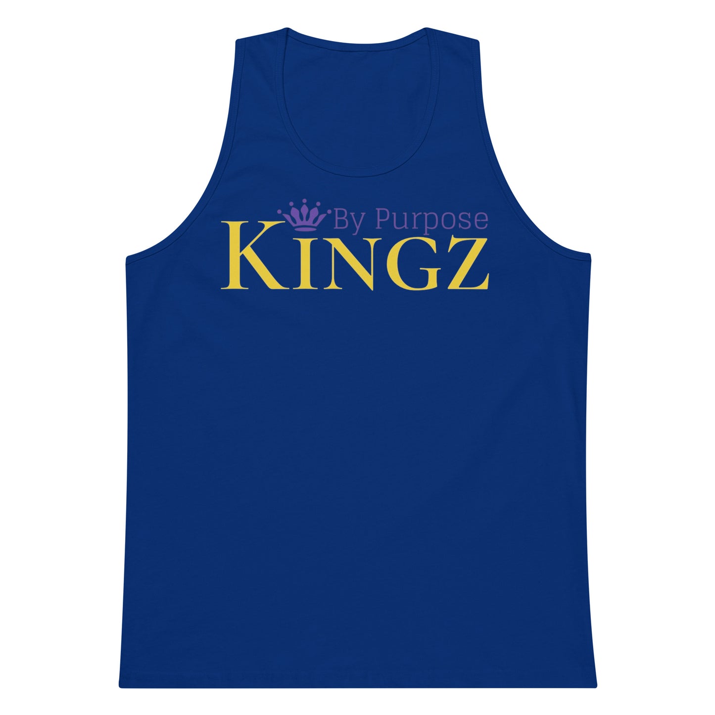 Kingz By Purpose Royal Combo (Gold/Purple/Purple) Premium Tank Top