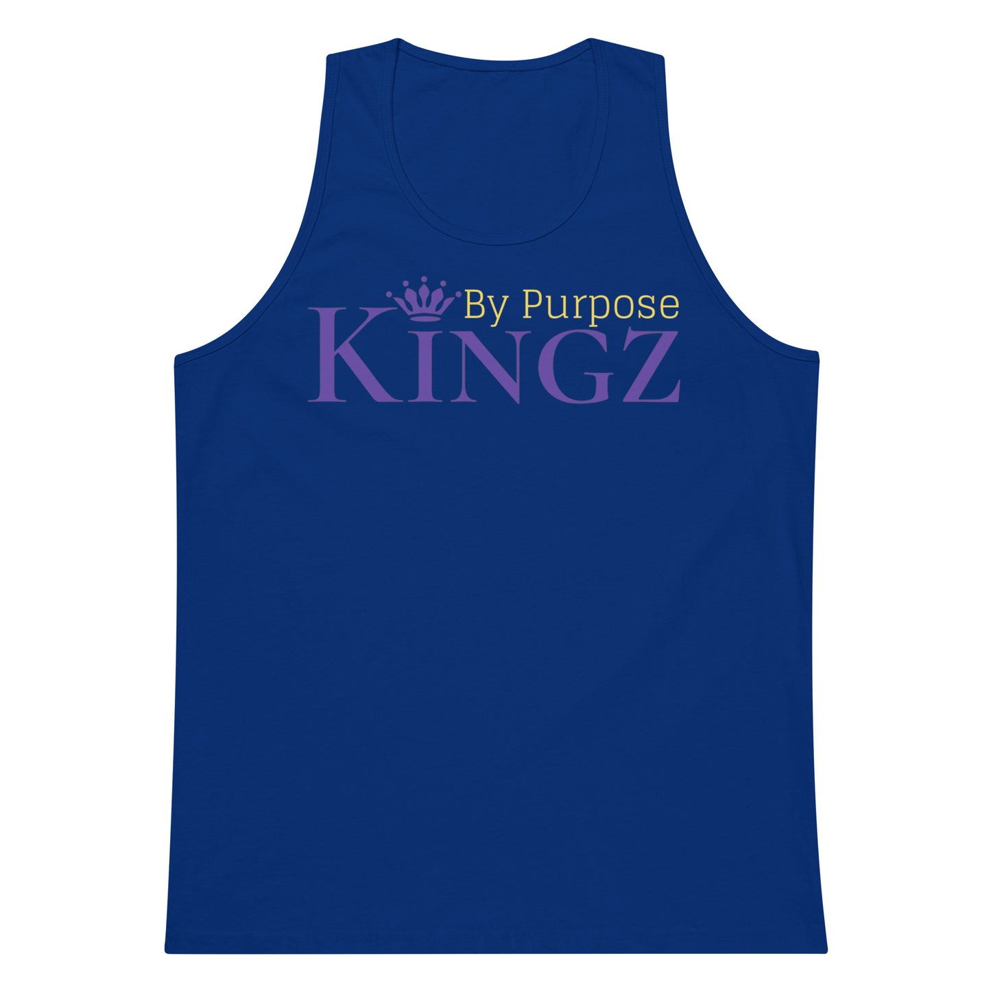 Kingz By Purpose Royal Combo (Purple/Gold/Purple) Premium Tank Top