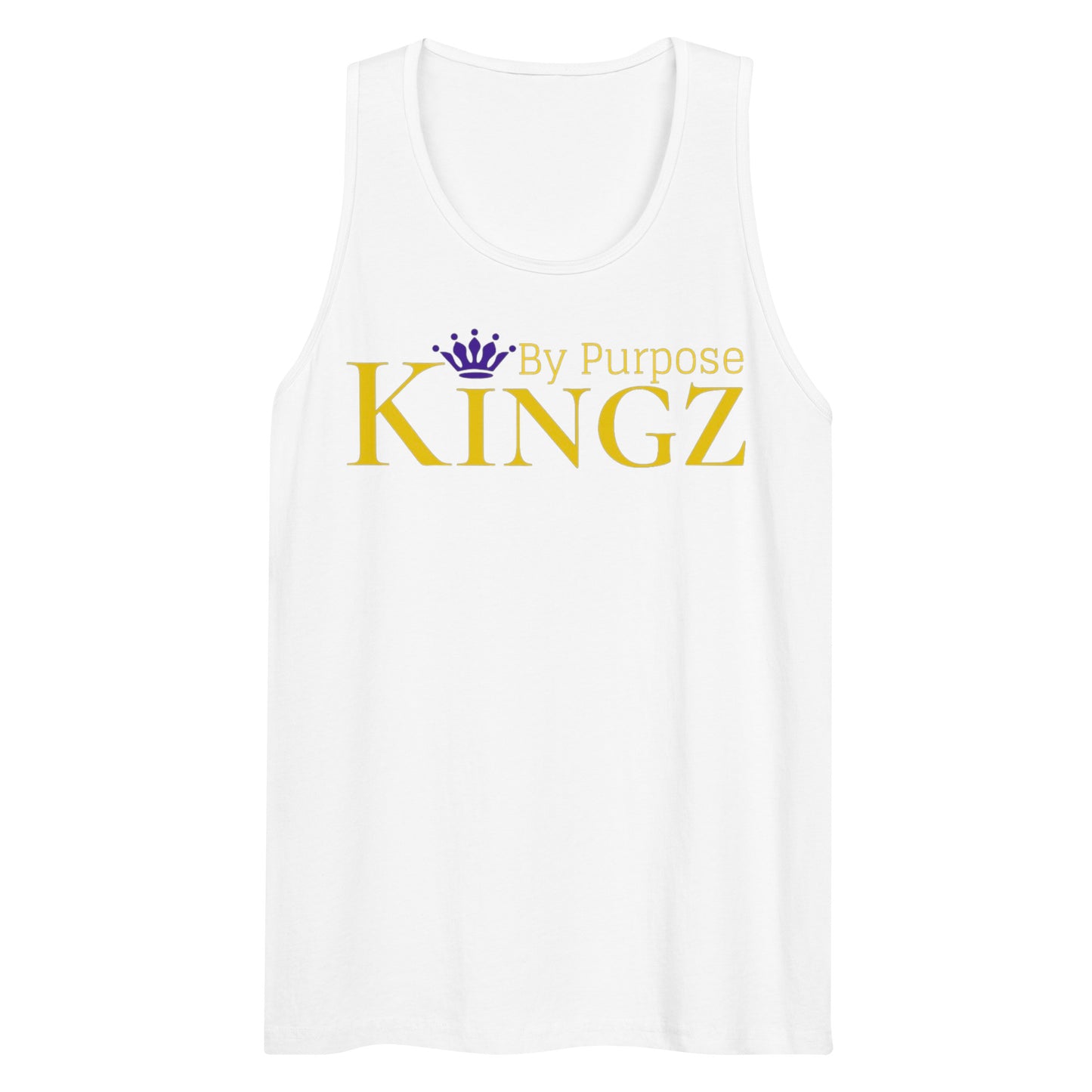 Kingz By Purpose Royal Combo (Gold/Gold/Purple) Premium Tank Top