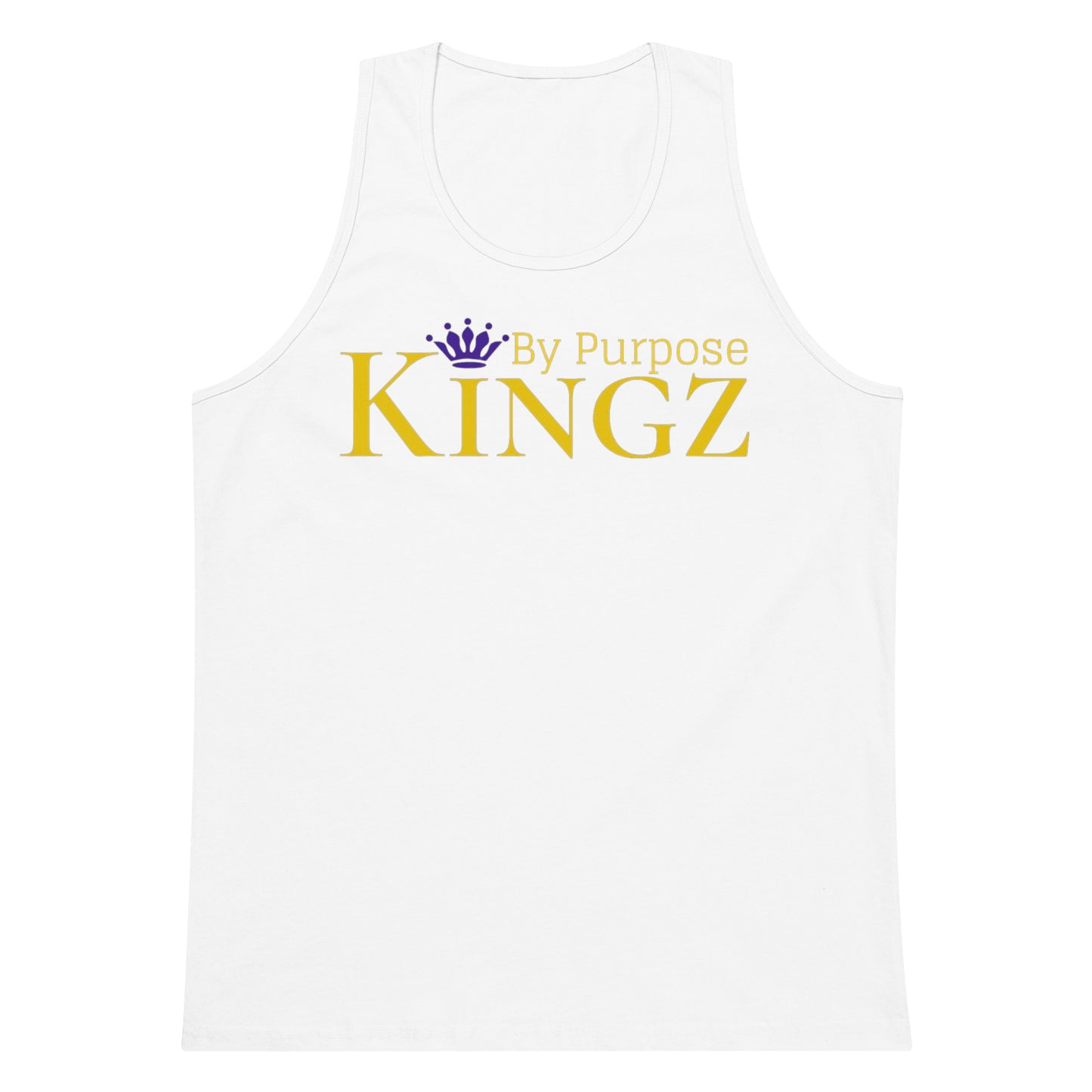 Kingz By Purpose Royal Combo (Gold/Gold/Purple) Premium Tank Top