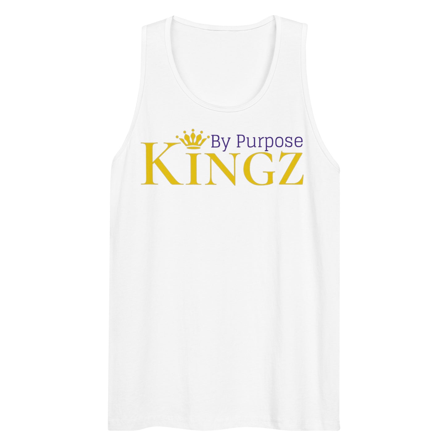 Kingz By Purpose Royal Combo (Gold/Purple/Gold) Premium Tank Top