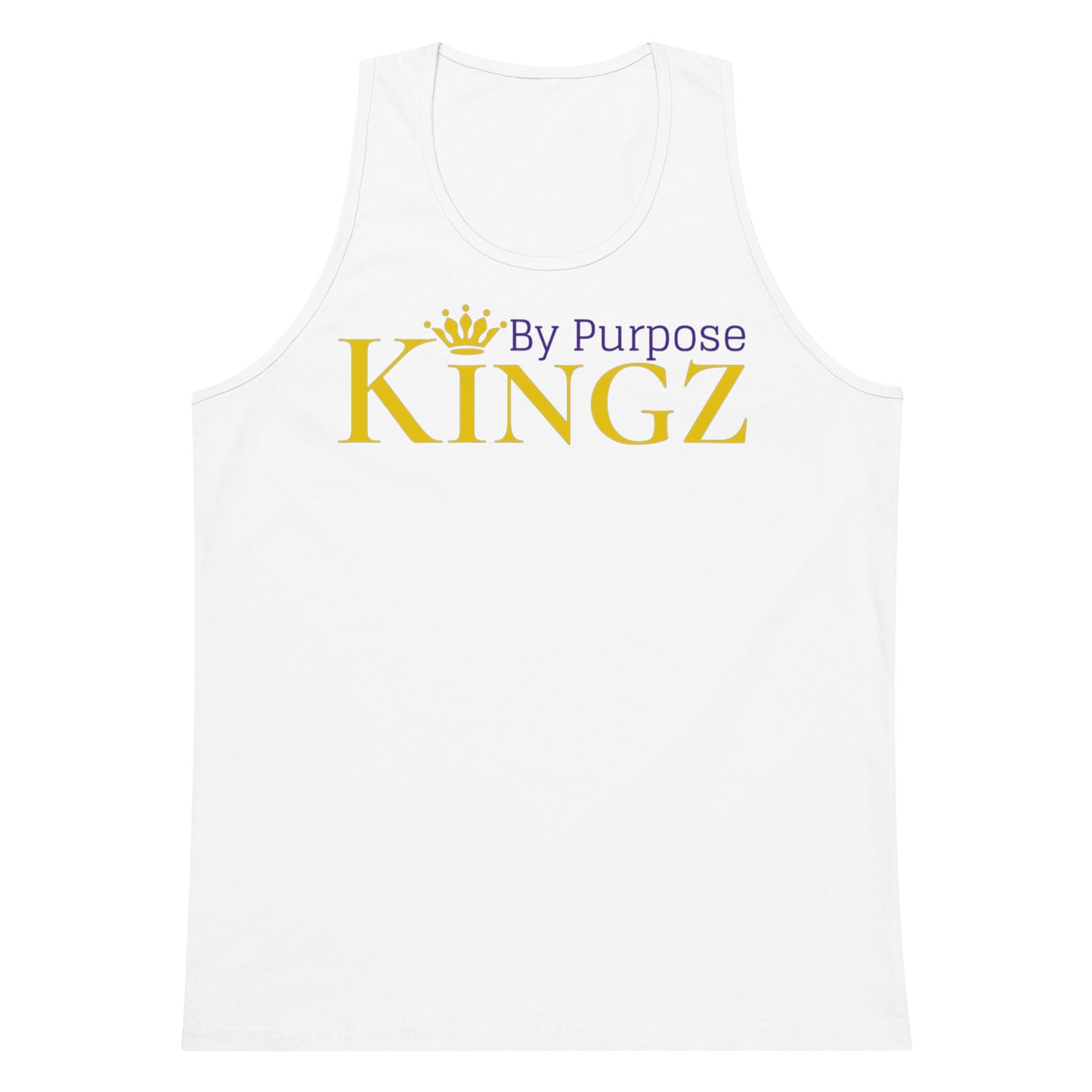 Kingz By Purpose Royal Combo (Gold/Purple/Gold) Premium Tank Top