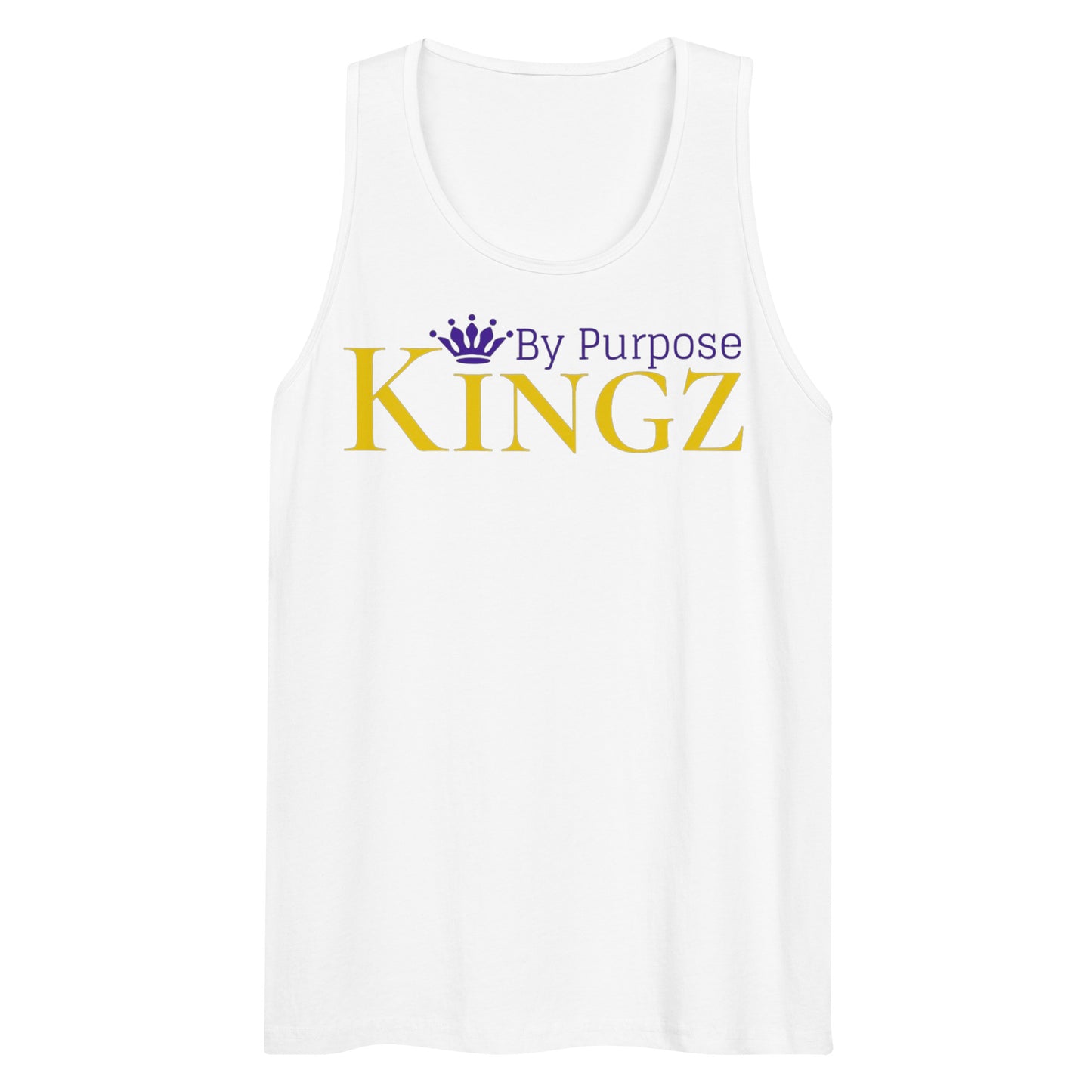 Kingz By Purpose Royal Combo (Gold/Purple/Purple) Premium Tank Top