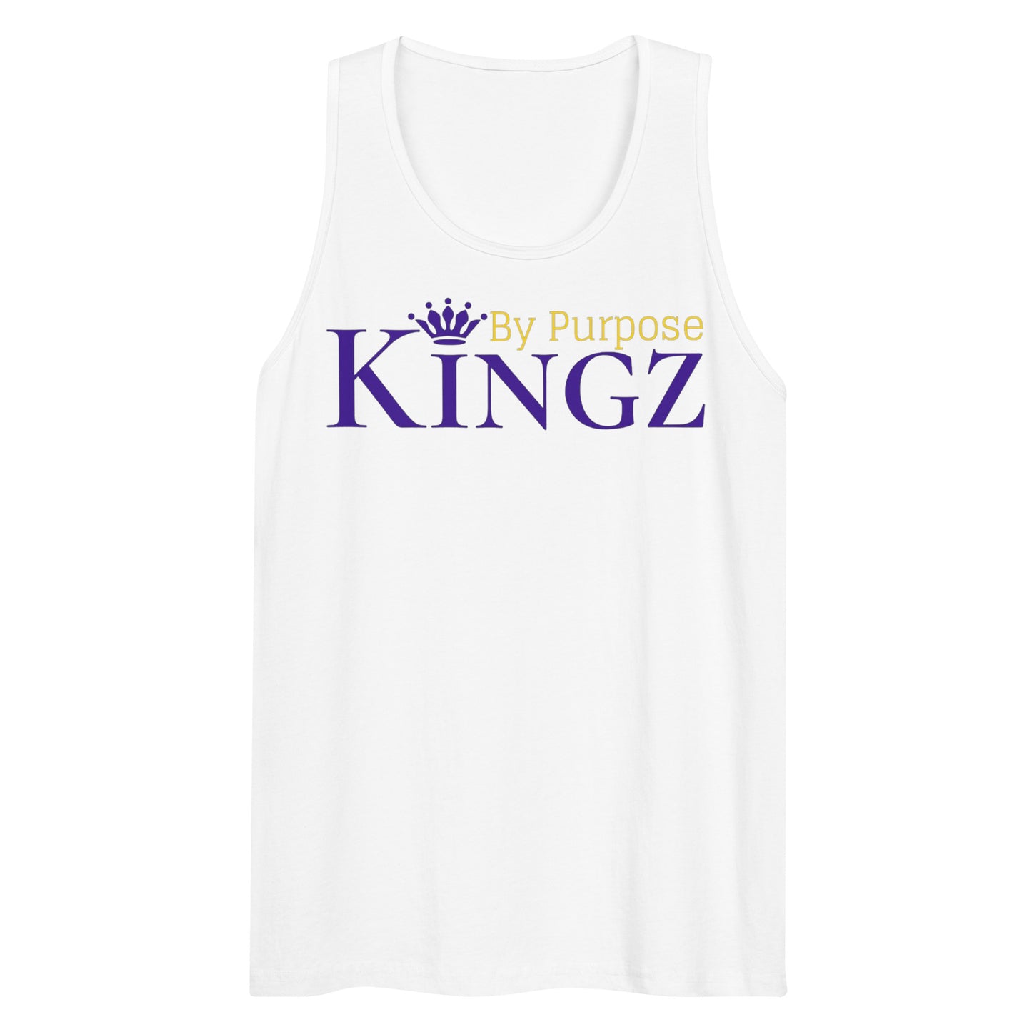 Kingz By Purpose Royal Combo (Purple/Gold/Purple) Premium Tank Top