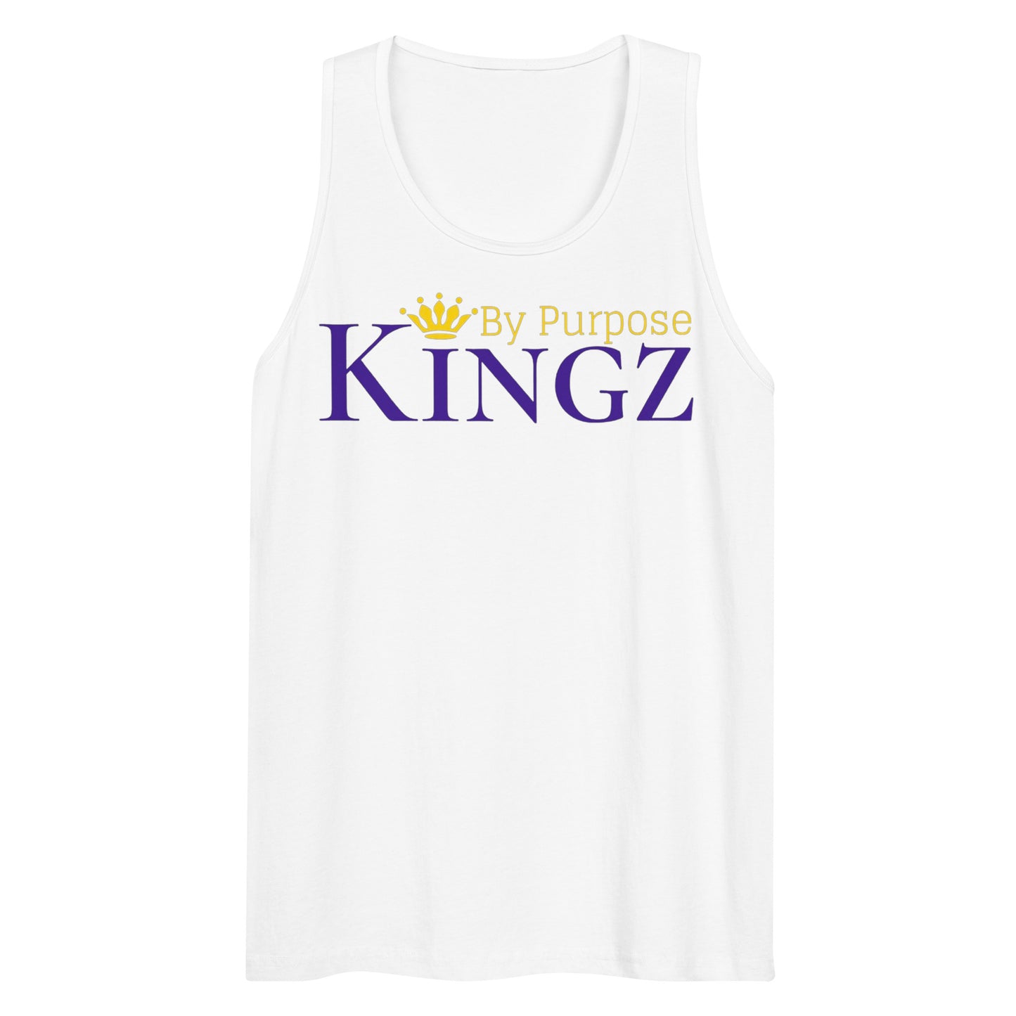 Kingz By Purpose Royal Combo (Lila/Gold/Gold) Premium Tank Top