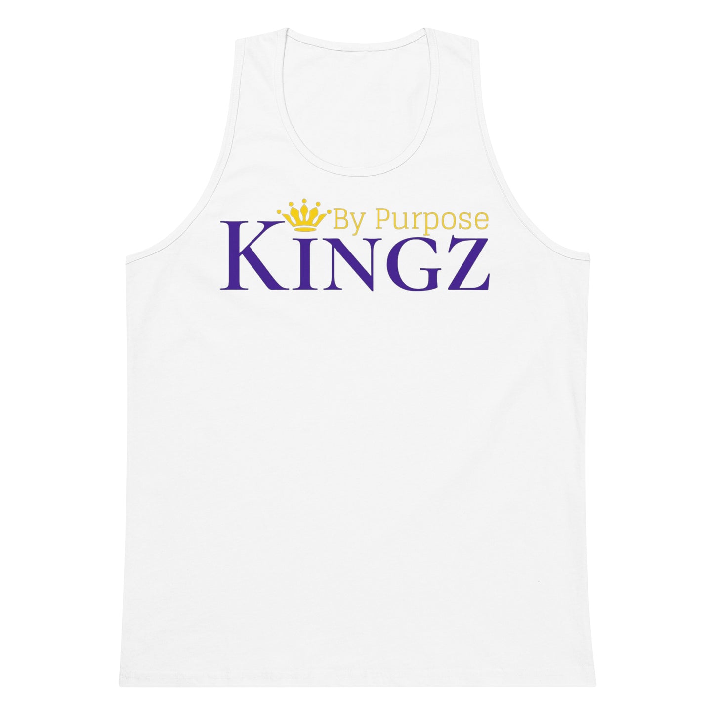 Kingz By Purpose Royal Combo (Lila/Gold/Gold) Premium Tank Top