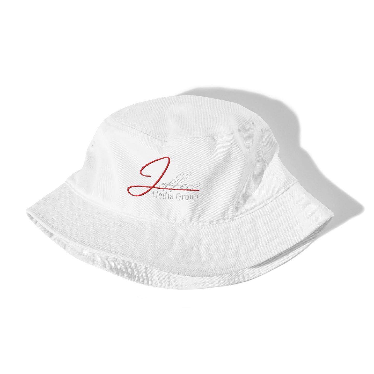 Jeffers Media Group Rojo J/Blanco (Sombrero de pescador orgánico)