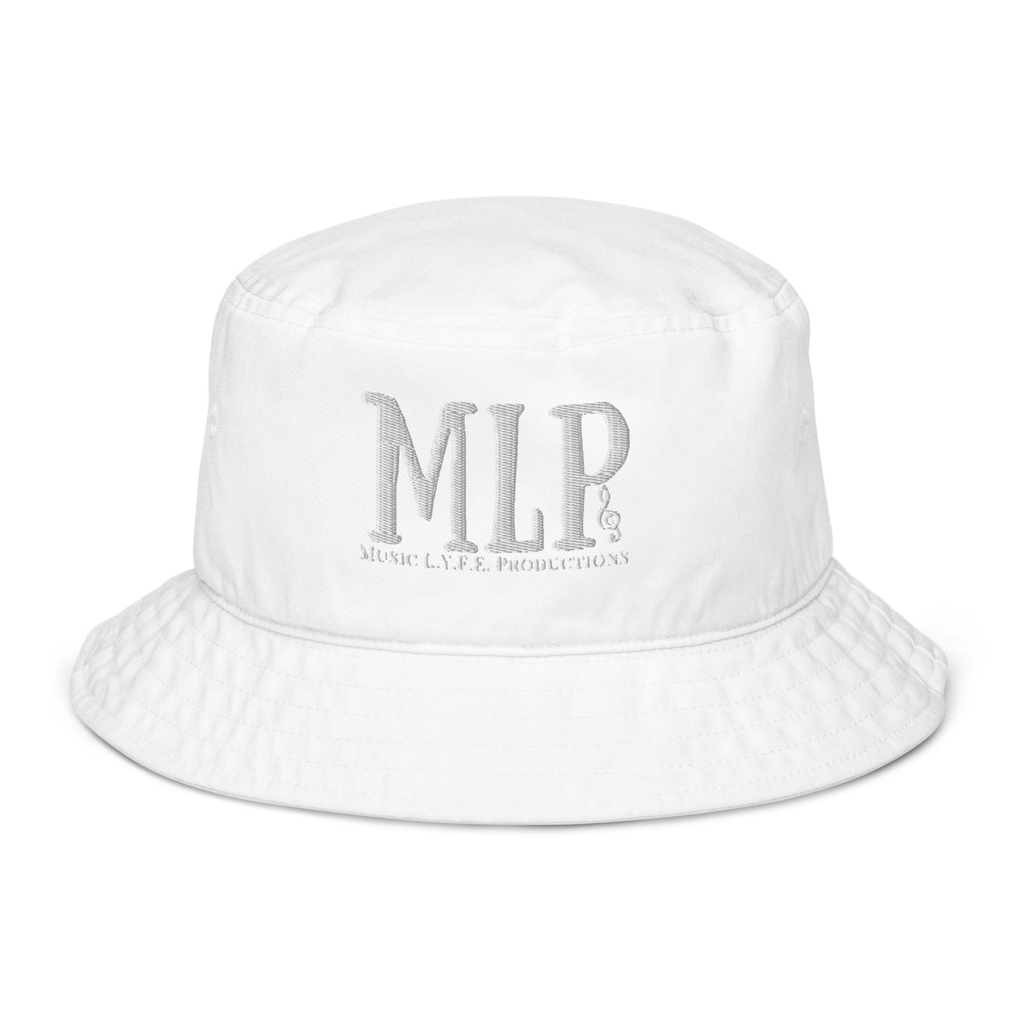 Musik LYFE Productions Weiß (Organic Bucket Hat)