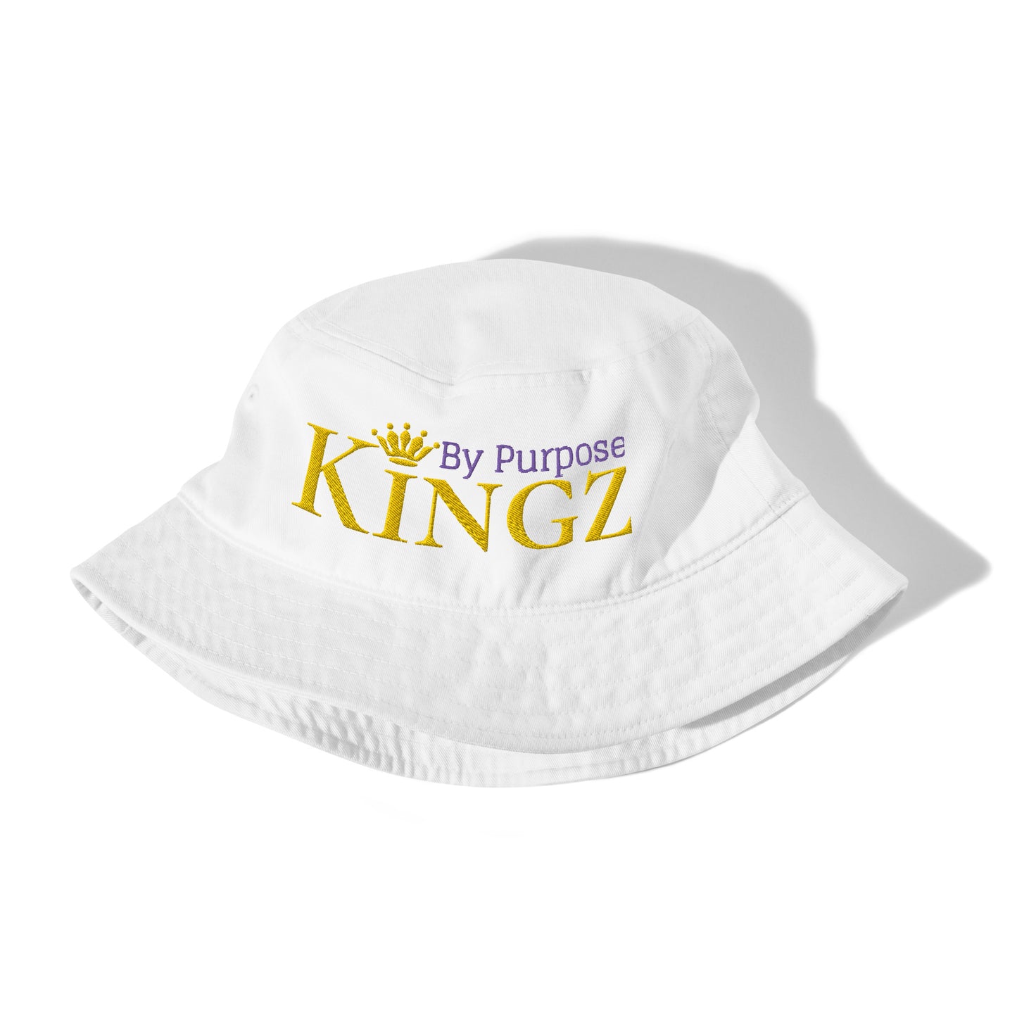 Kingz By Purpose Royal Combo (Gold/Purple/Gold) Organic Bucket Hat