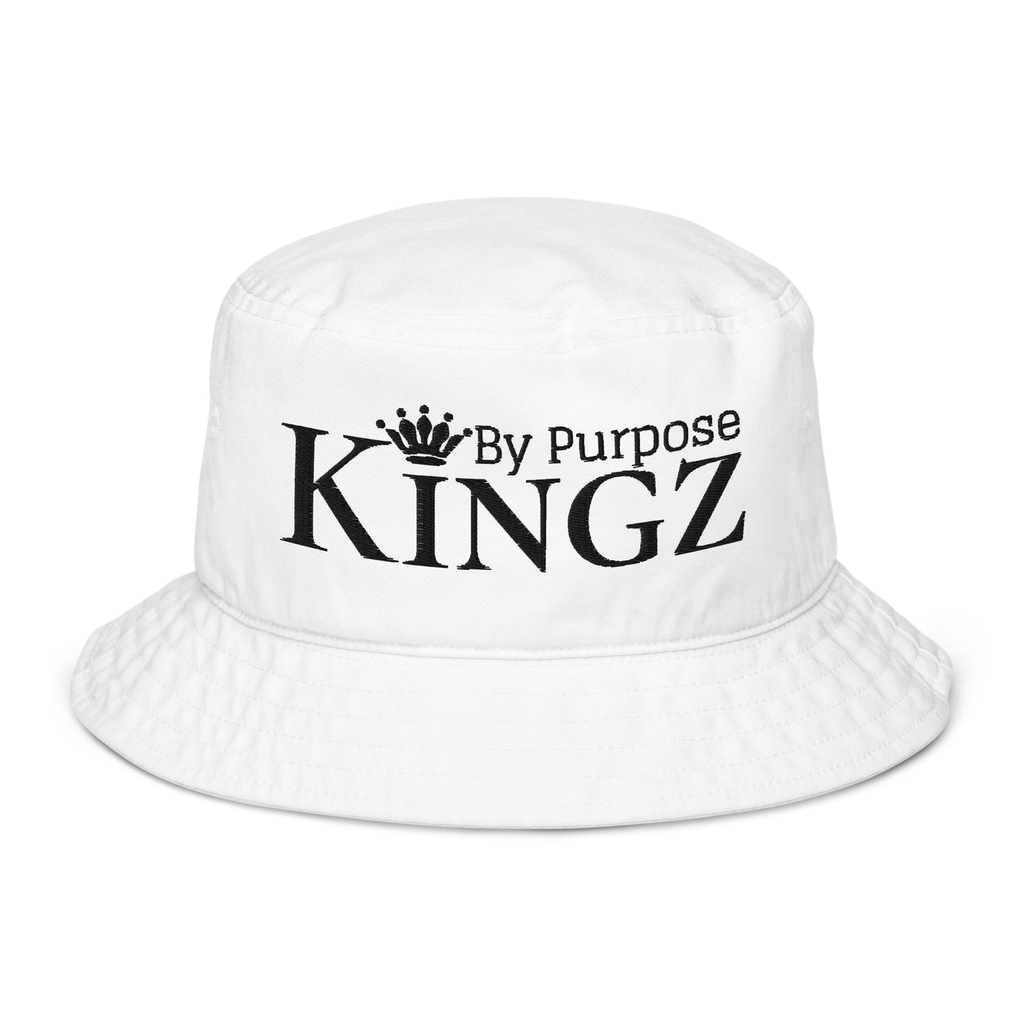 Kingz By Purpose – Schwarzer Bio-Anglerhut