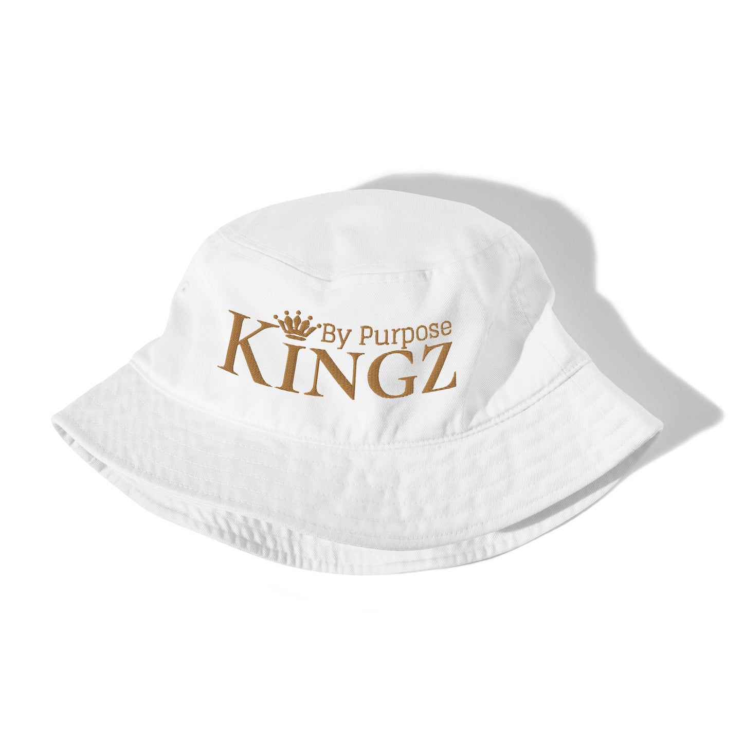 Kingz By Purpose Old Gold Organic Bucket Hat
