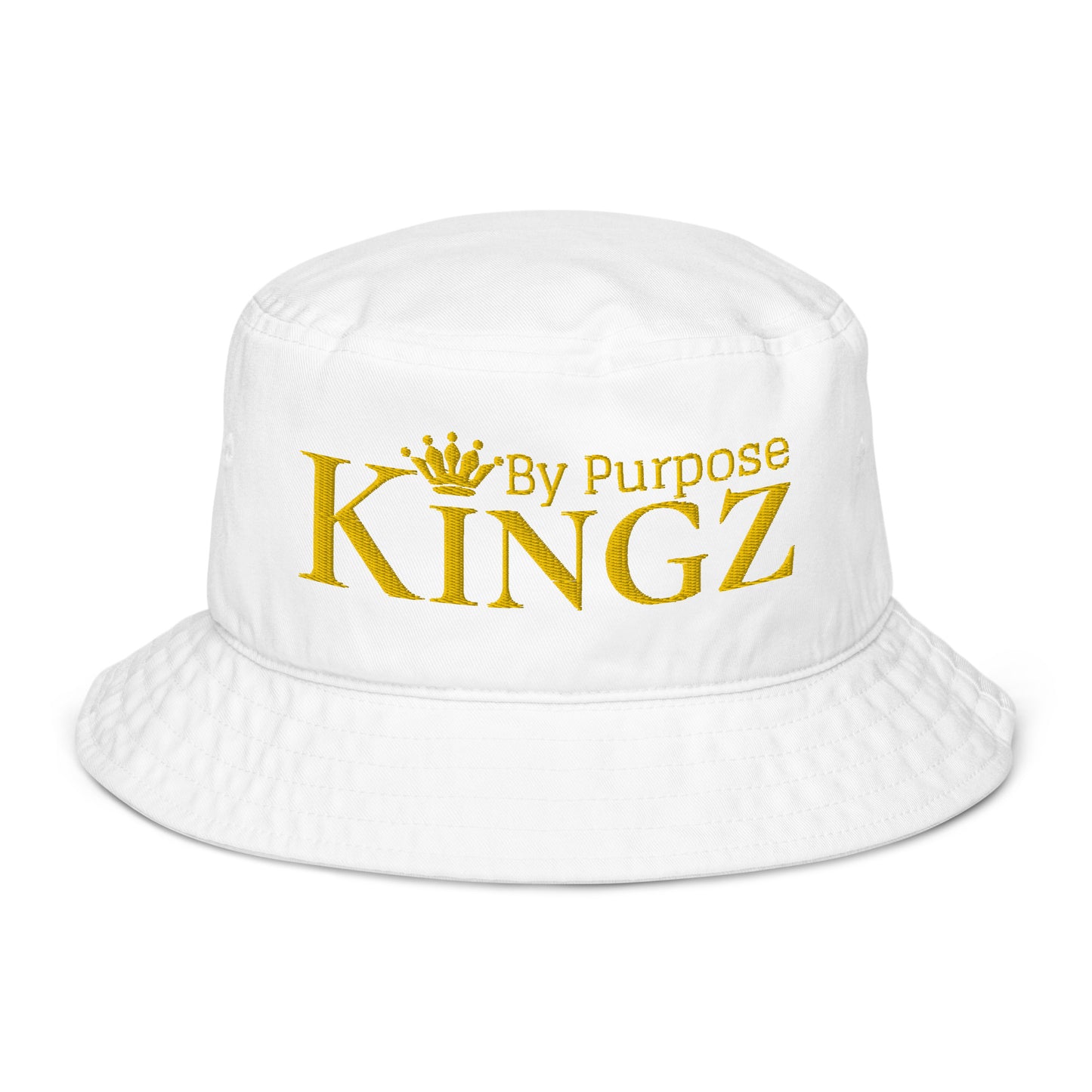 Kingz By Purpose Royal Gold Organic Bucket Hat