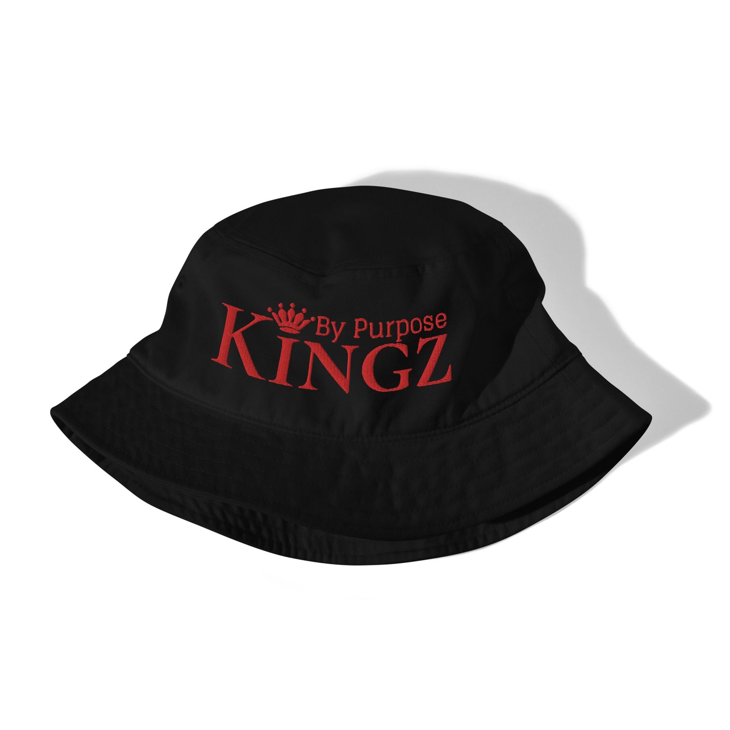 Kingz By Purpose Wolfpack/Red Organic Bucket Hat