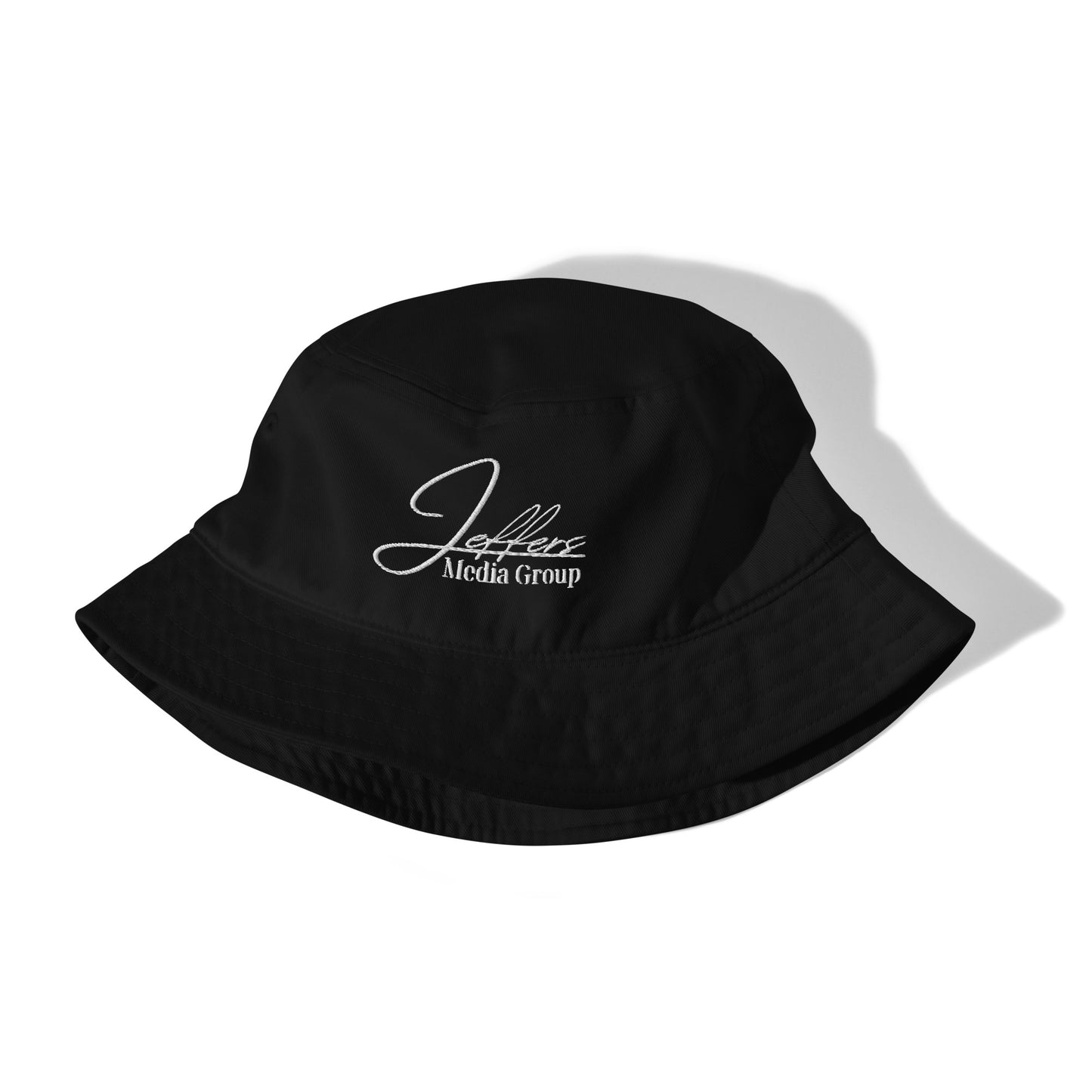 Jeffers Media Group White (Organic Bucket Hat)