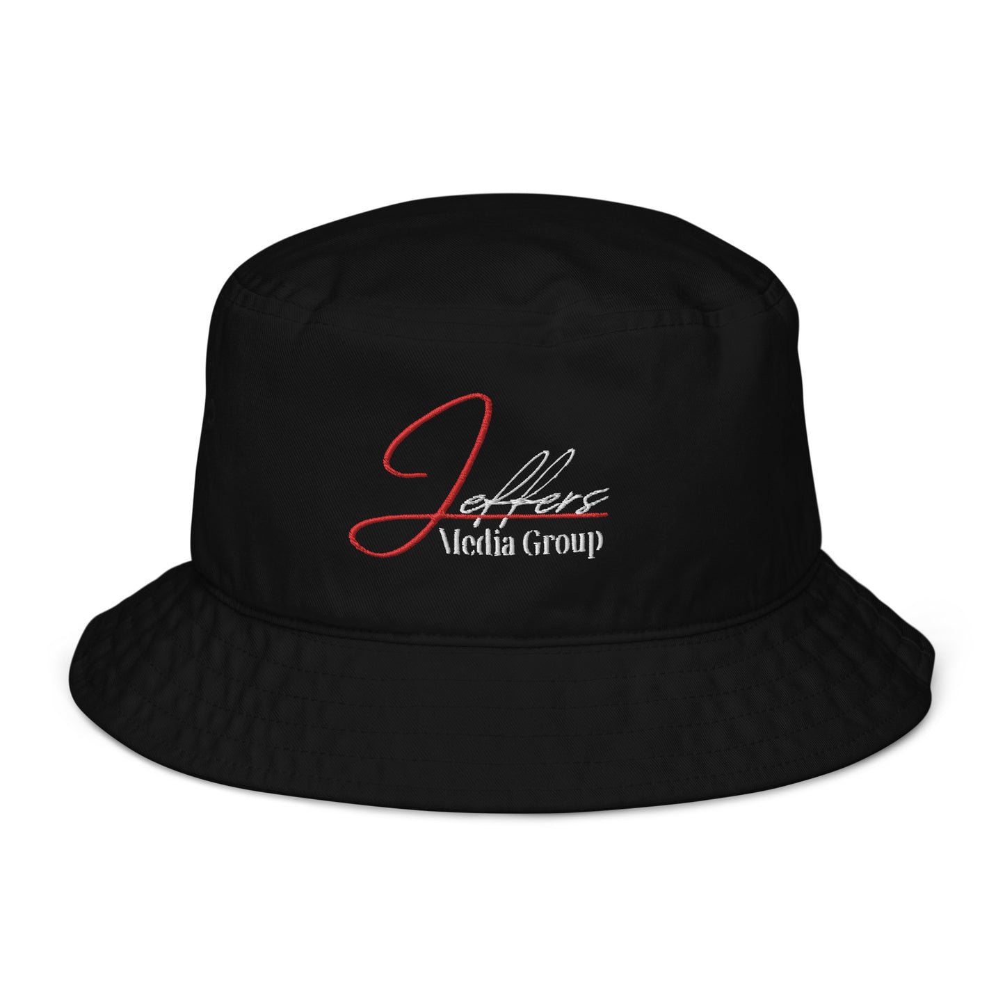 Jeffers Media Group Rojo J/Blanco (Sombrero de pescador orgánico)