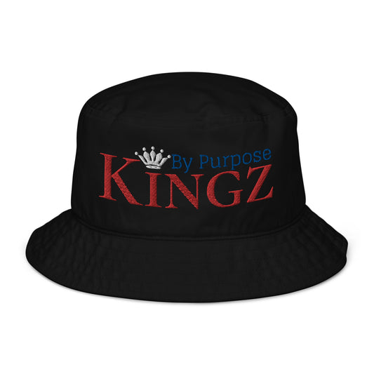 Gorro de pescador orgánico con bandera de Kingz By Purpose