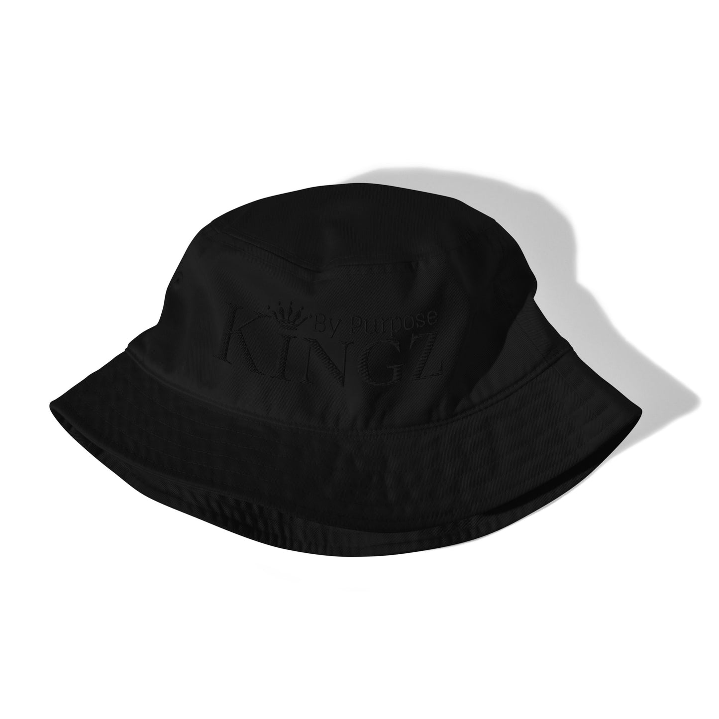 Kingz By Purpose – Schwarzer Bio-Anglerhut