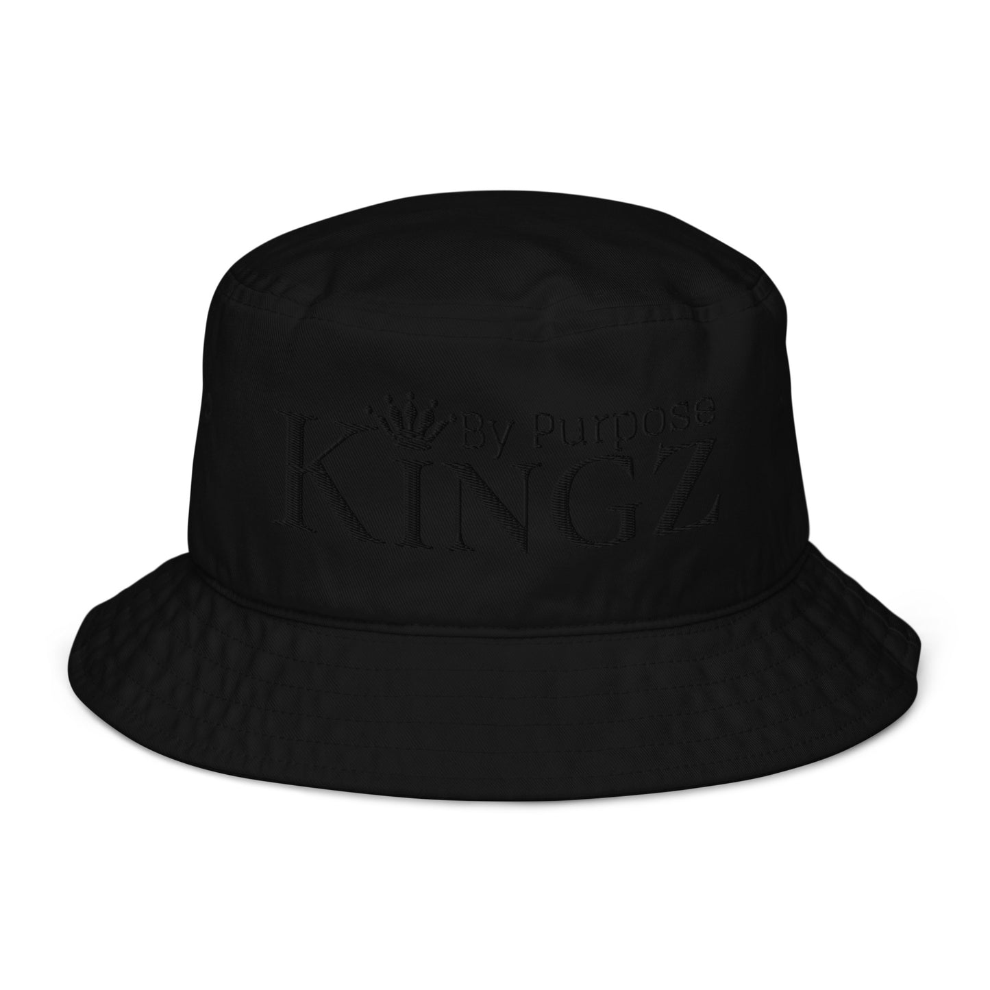 Kingz By Purpose – Schwarzer Bio-Anglerhut