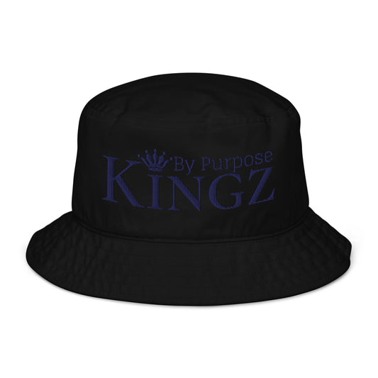 Gorro de pescador orgánico azul marino Kingz By Purpose