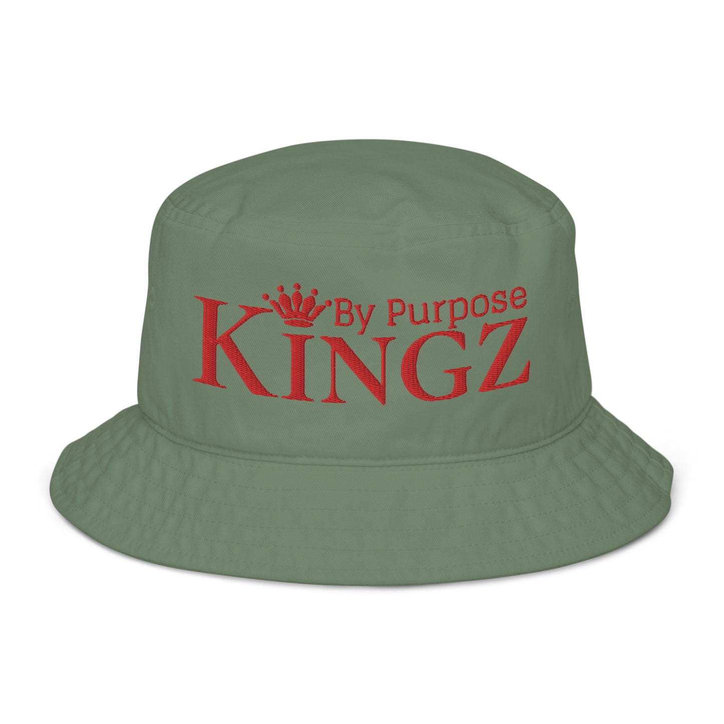 Kingz By Purpose Wolfpack/Red Organic Bucket Hat