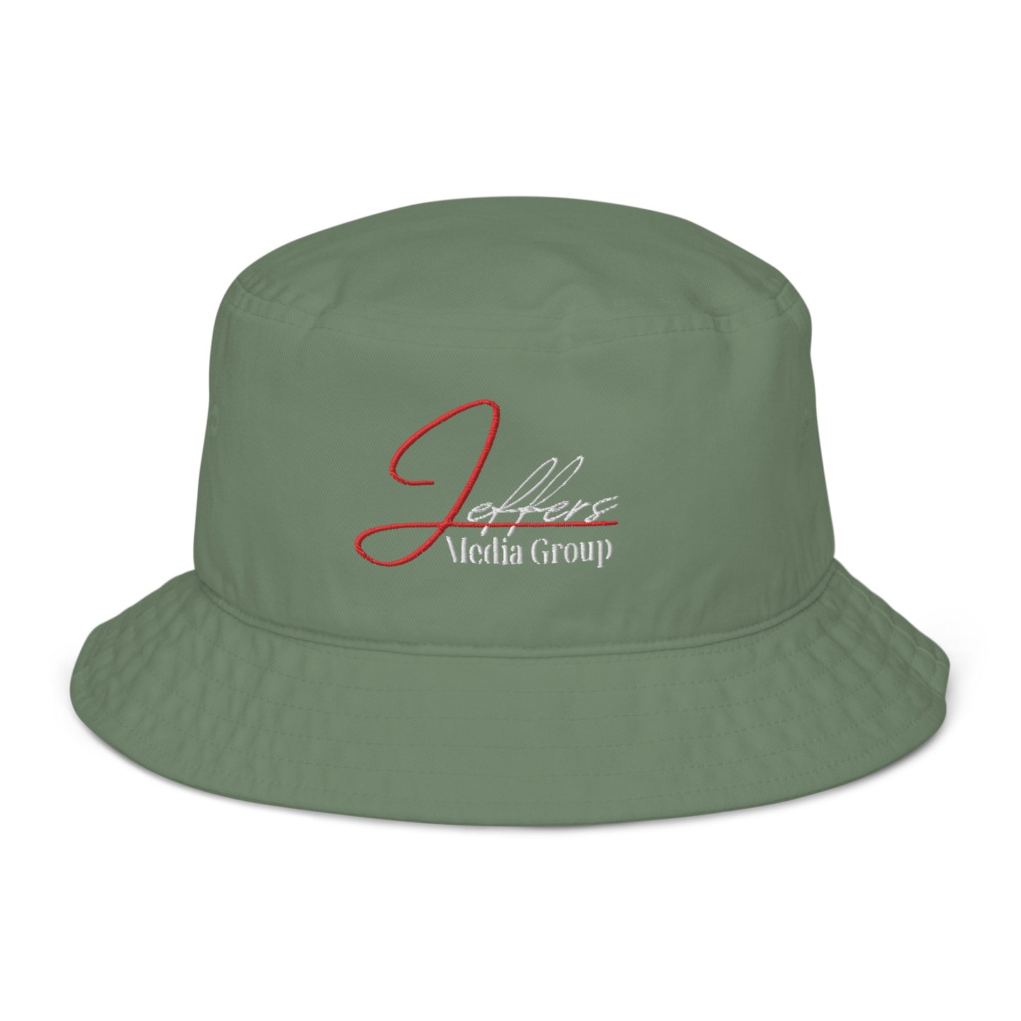 Jeffers Media Group Rojo J/Blanco (Sombrero de pescador orgánico)
