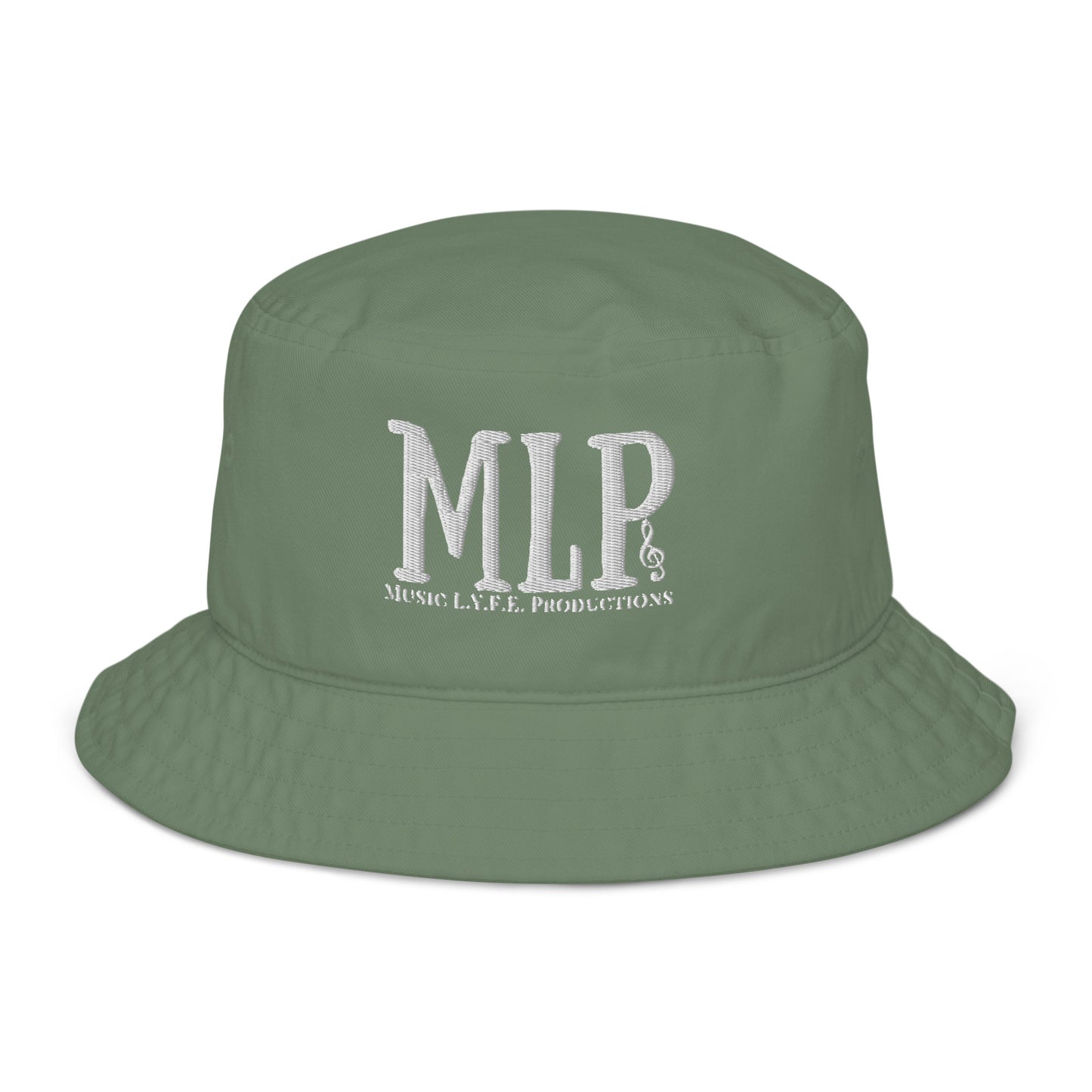 Musik LYFE Productions Weiß (Organic Bucket Hat)