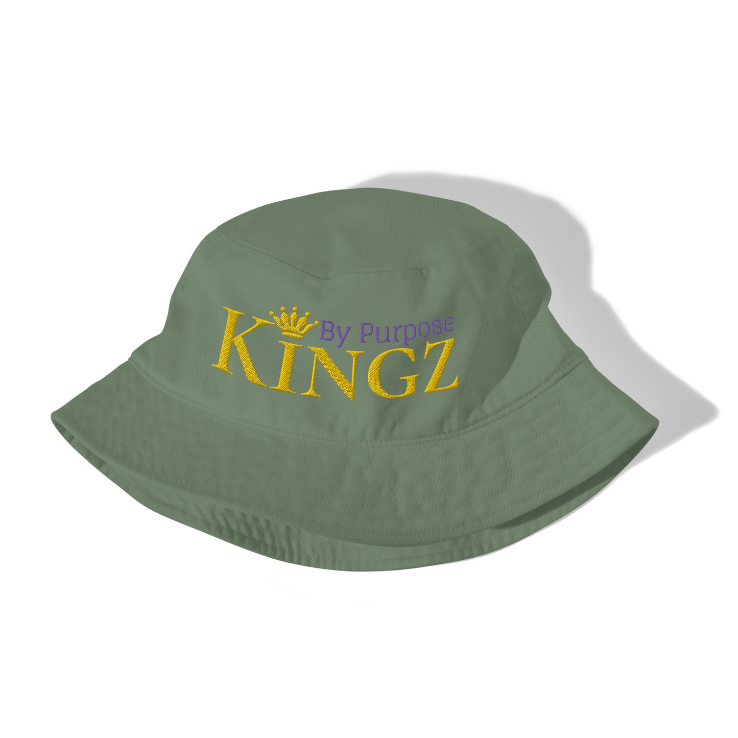 Kingz By Purpose Royal Combo (Gold/Purple/Gold) Organic Bucket Hat