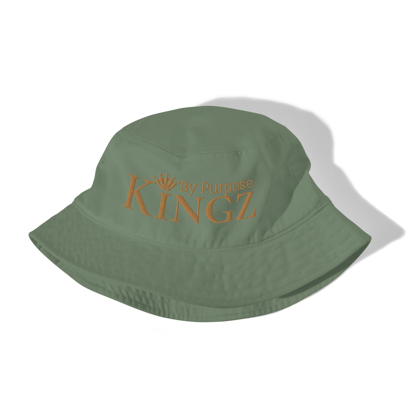 Kingz By Purpose Old Gold Organic Bucket Hat