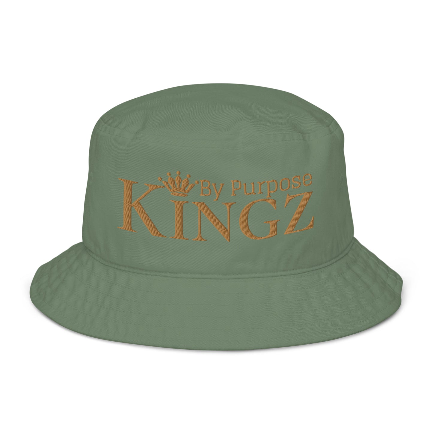 Kingz By Purpose Old Gold Organic Bucket Hat