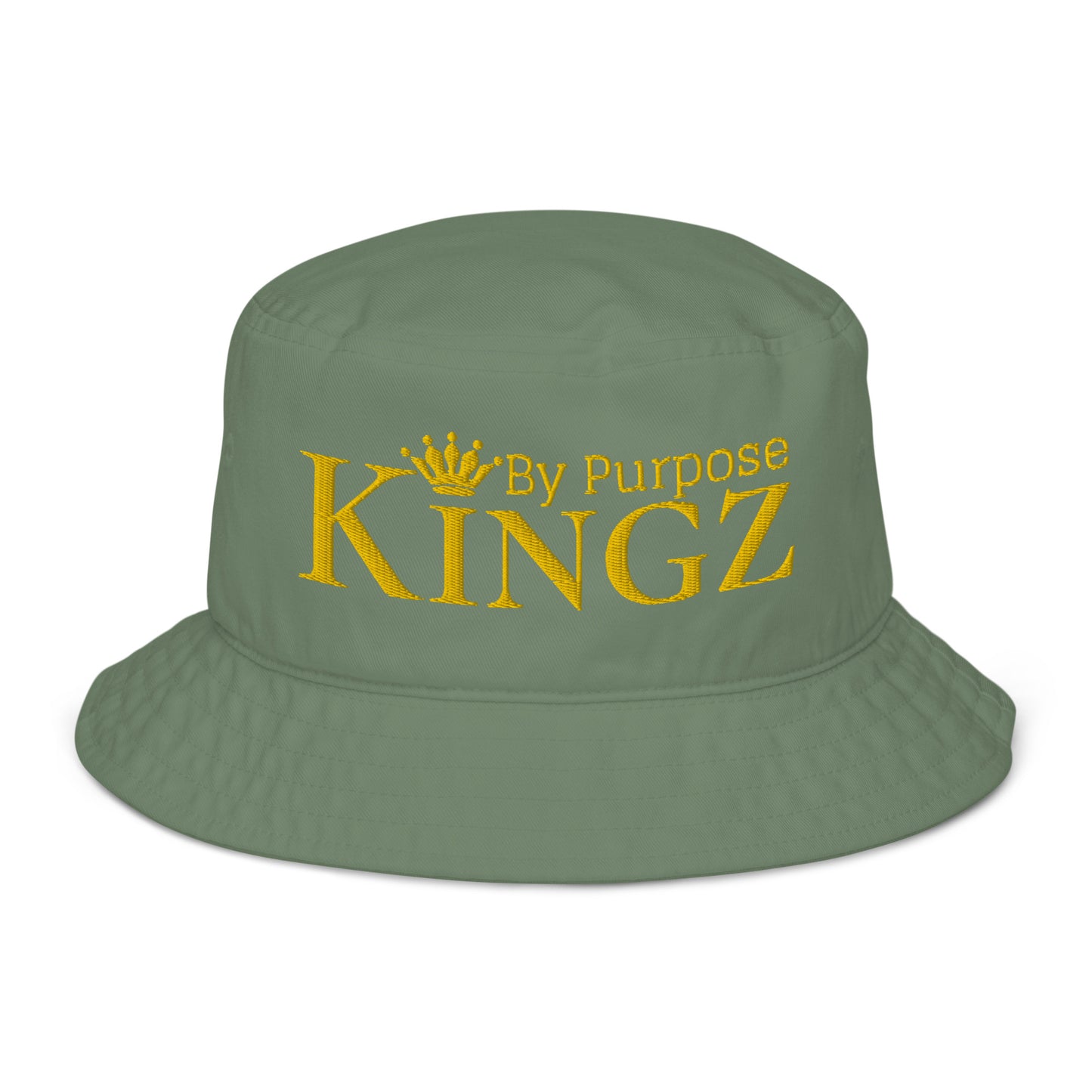 Kingz By Purpose Royal Gold Organic Bucket Hat