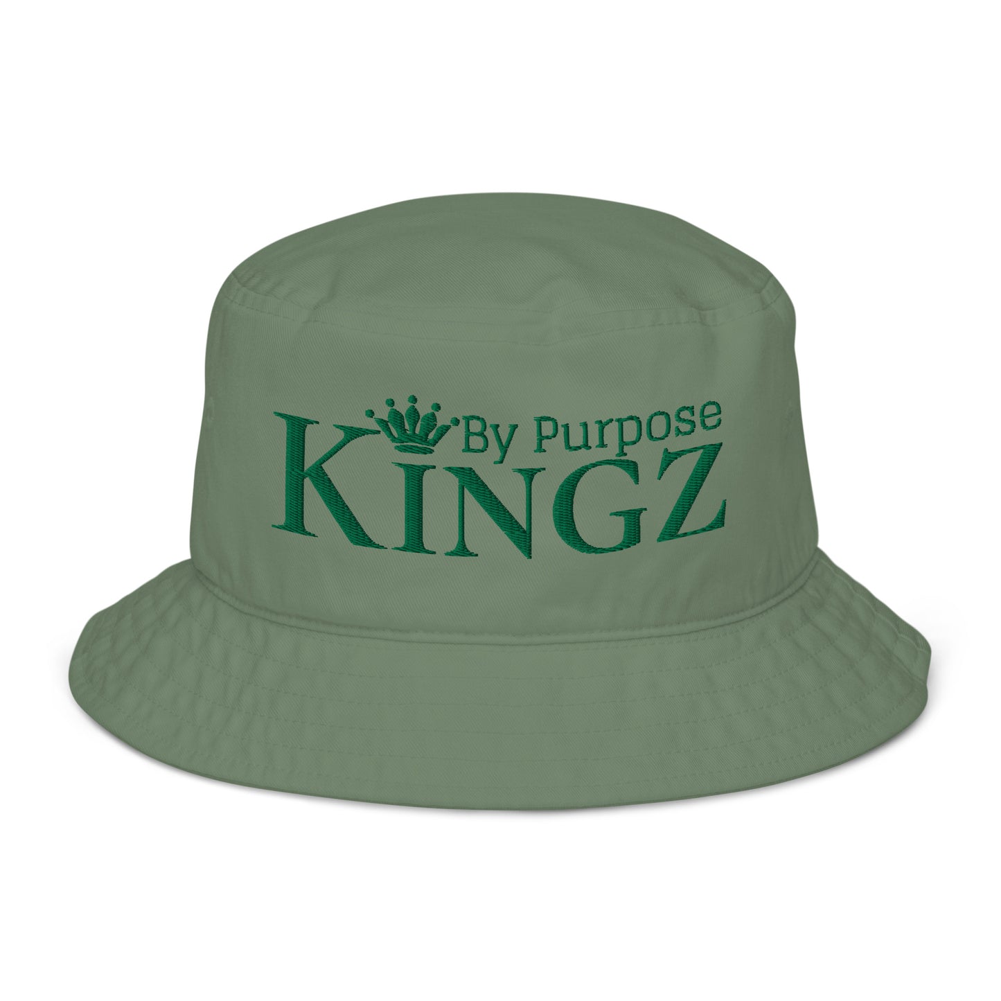 Kingz By Purpose Kelly Green Organic Bucket Hat