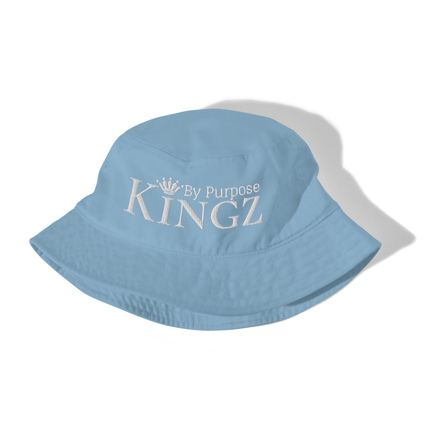 Kingz By Purpose White Organic Bucket Hat