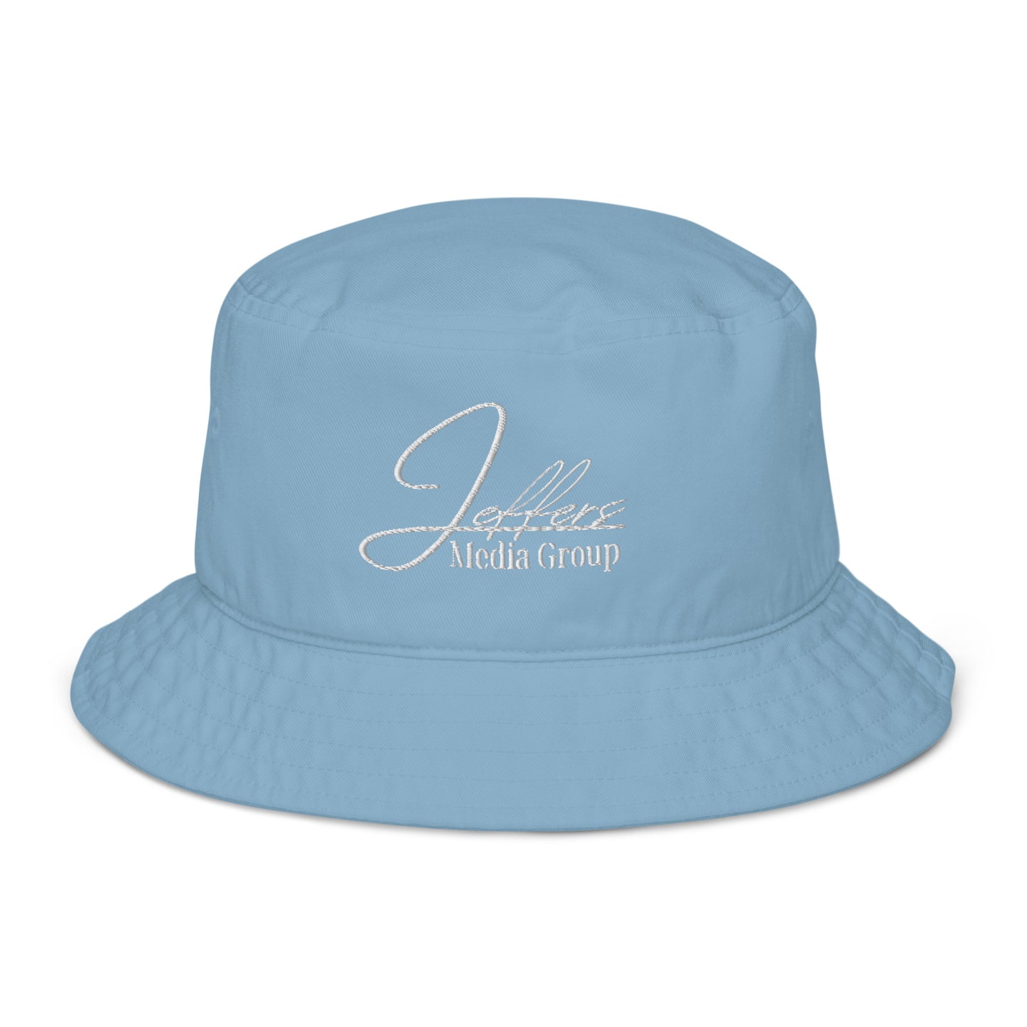 Jeffers Media Group White (Organic Bucket Hat)