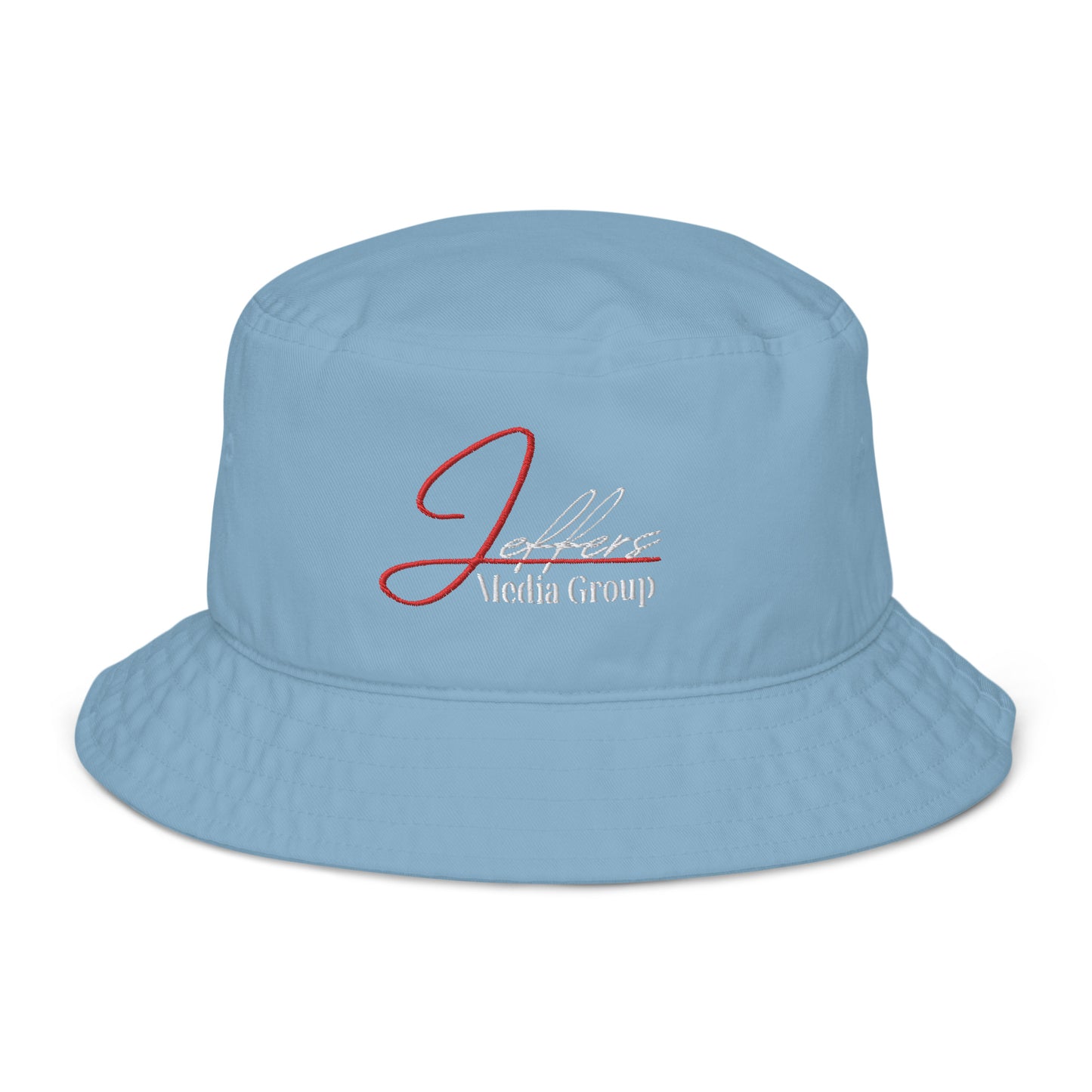 Jeffers Media Group Rojo J/Blanco (Sombrero de pescador orgánico)