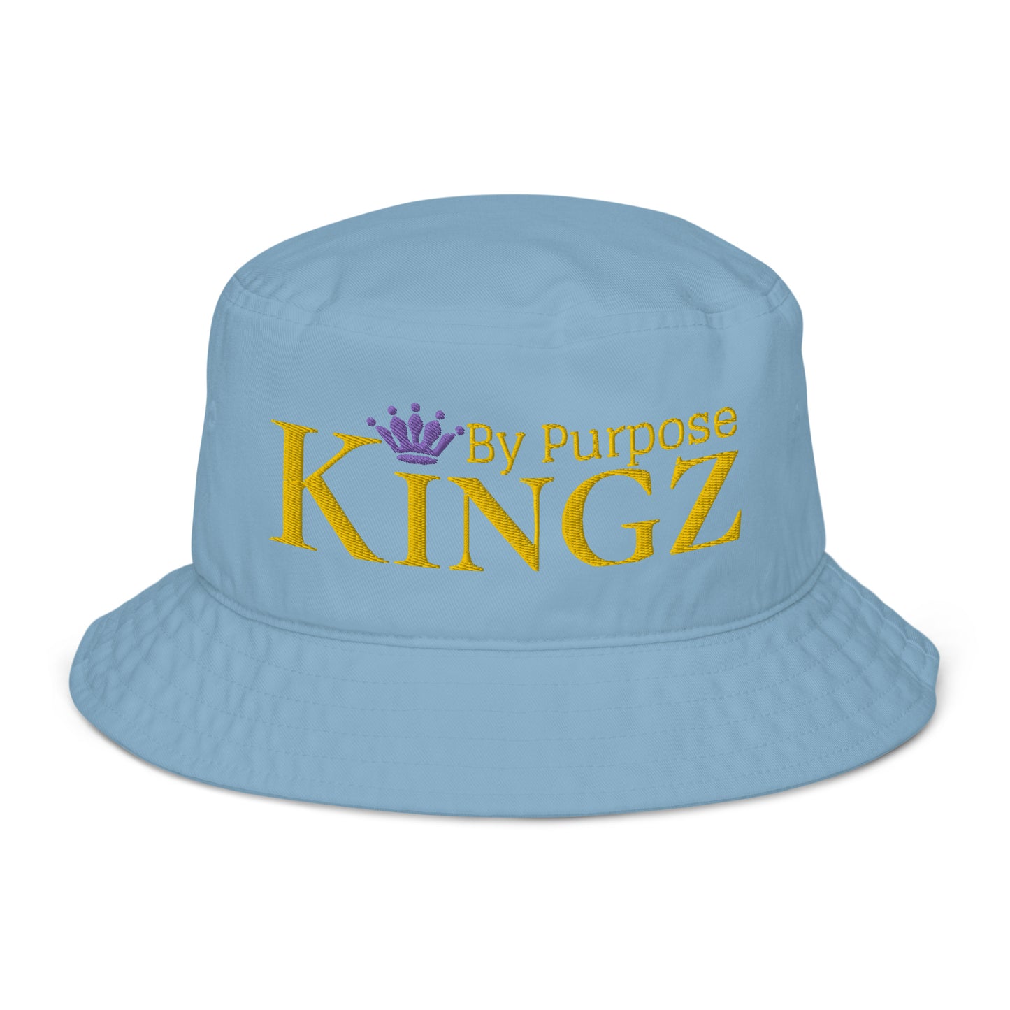 Kingz By Purpose Royal Combo (Gold/Gold/Purple) Organic Bucket Hat