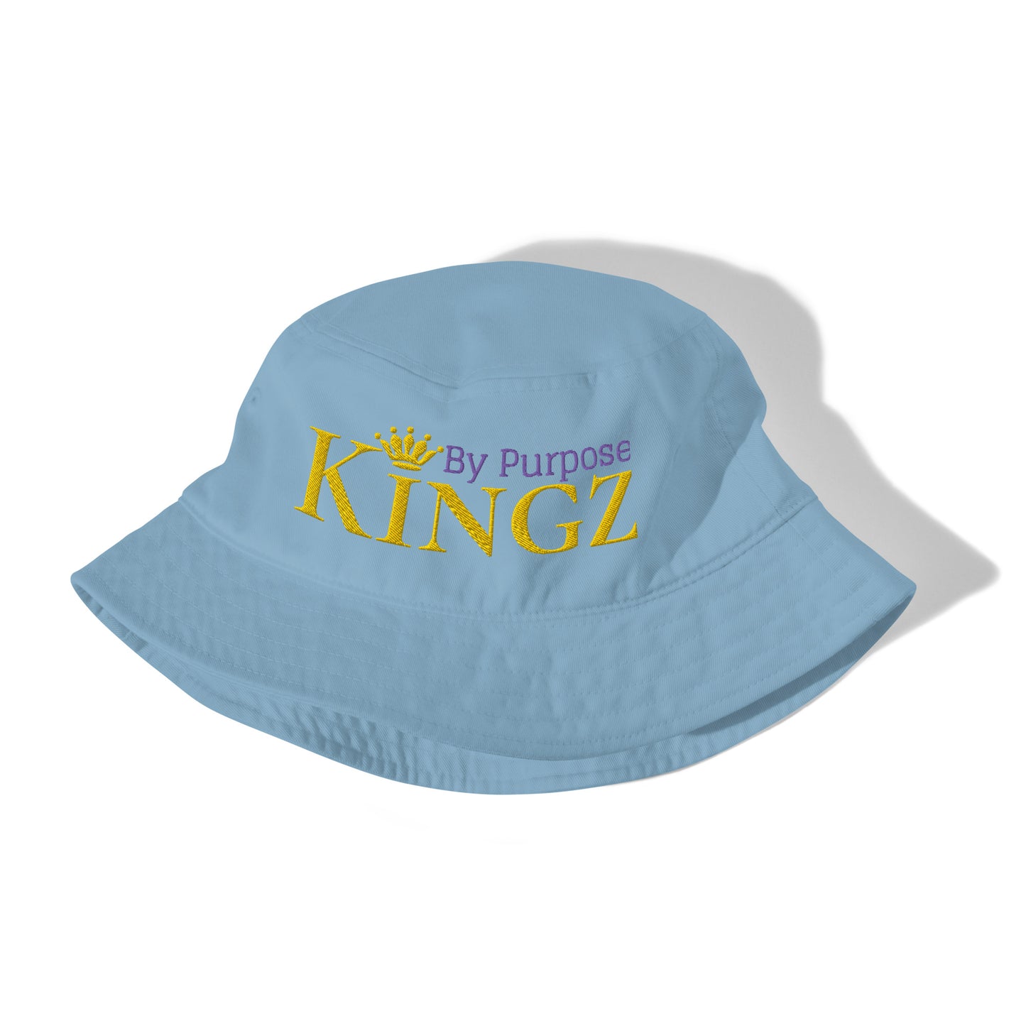 Kingz By Purpose Royal Combo (Gold/Purple/Gold) Organic Bucket Hat