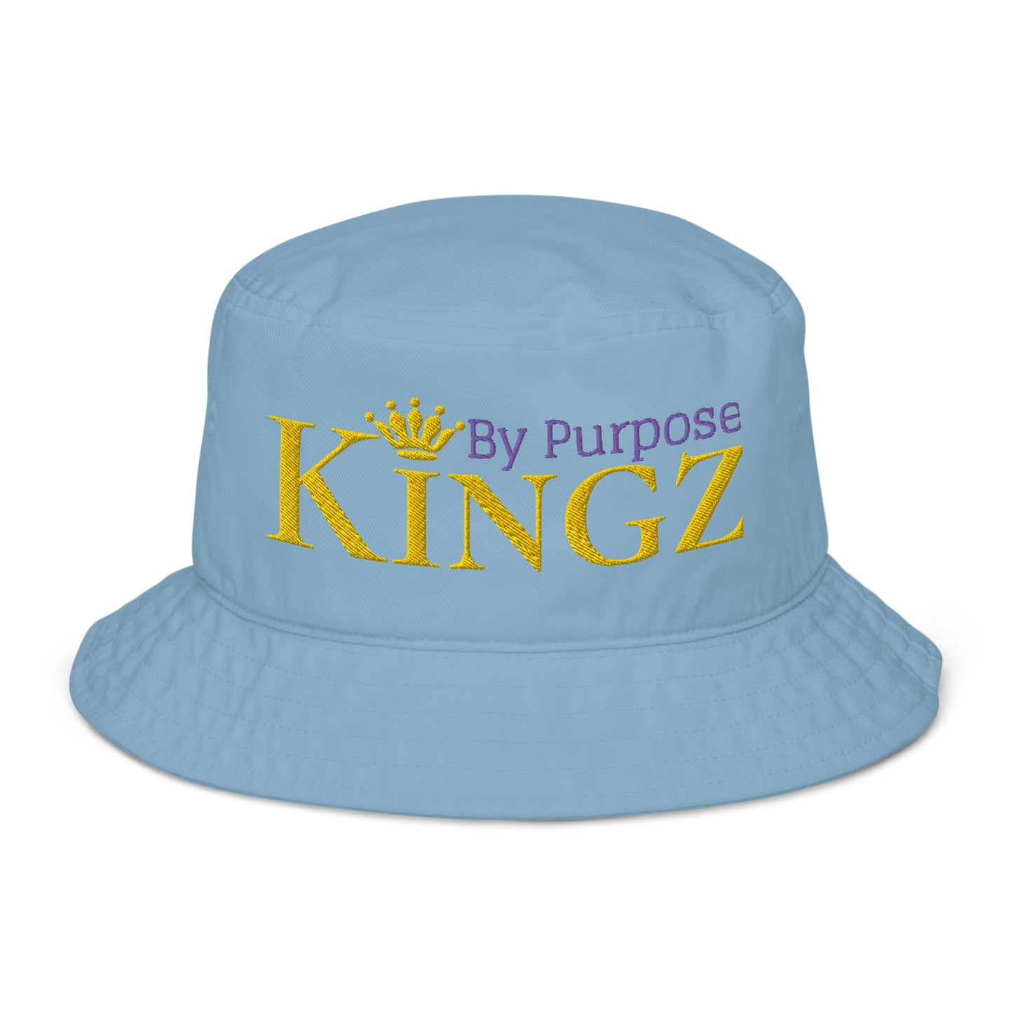 Kingz By Purpose Royal Combo (Gold/Purple/Gold) Organic Bucket Hat