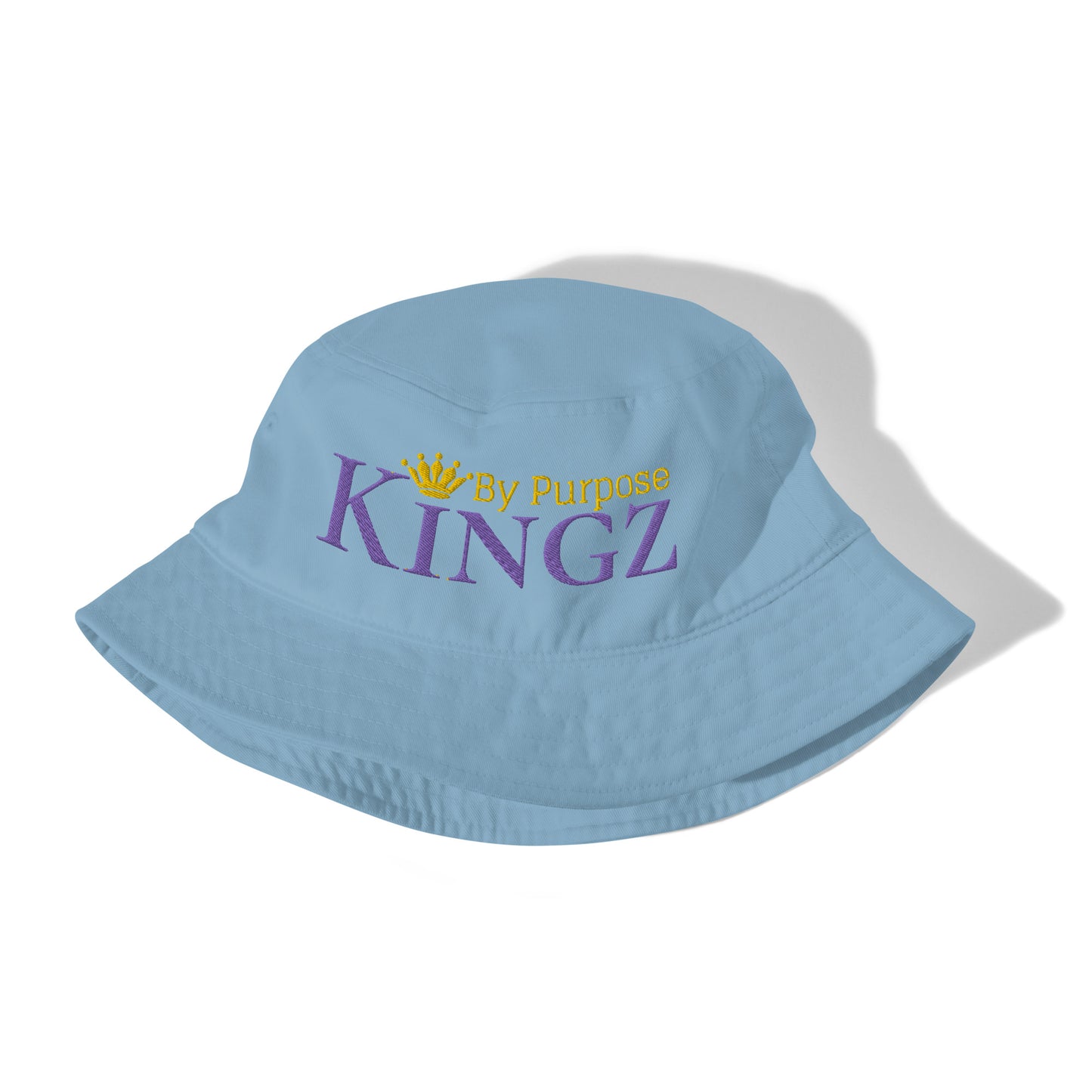 Kingz By Purpose Royal Combo (Purple/Gold/Gold) Organic Bucket Hat