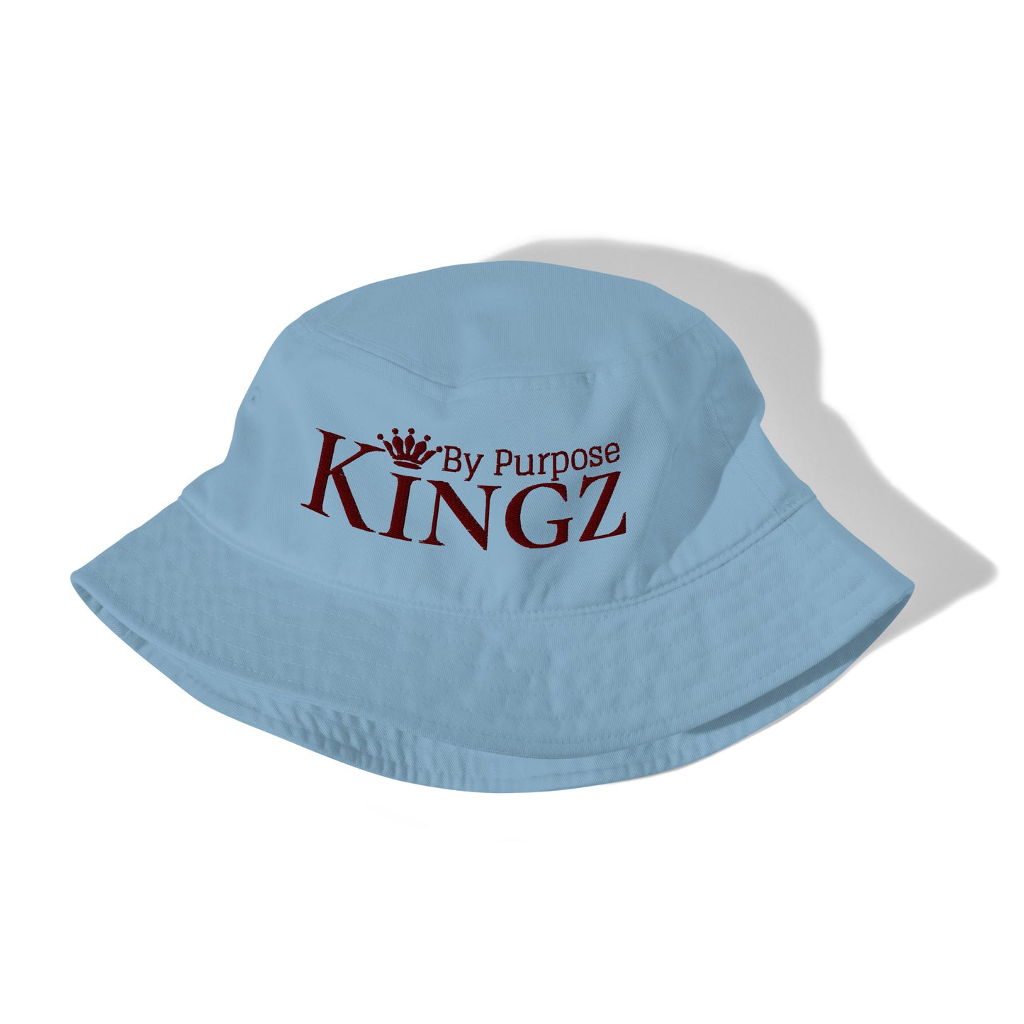 Kingz By Purpose Maroon Organic Bucket Hat
