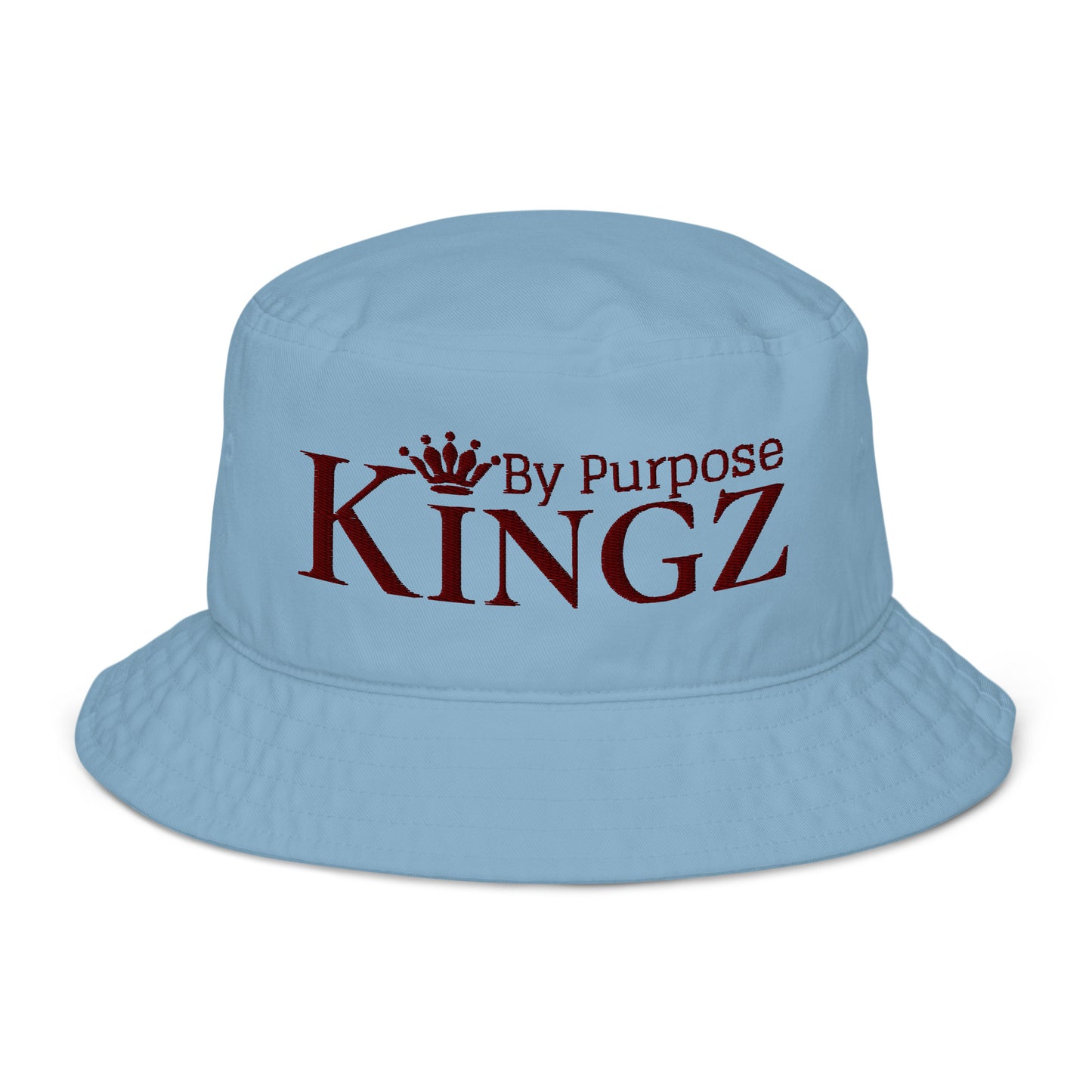 Kingz By Purpose Maroon Organic Bucket Hat