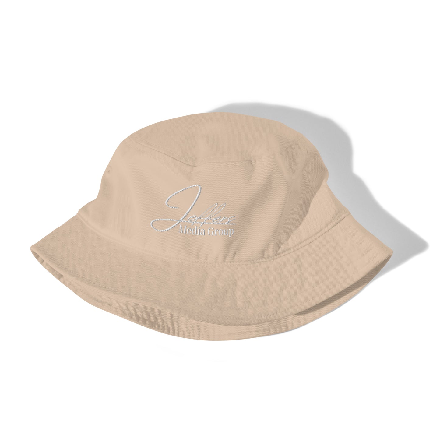 Jeffers Media Group White (Organic Bucket Hat)