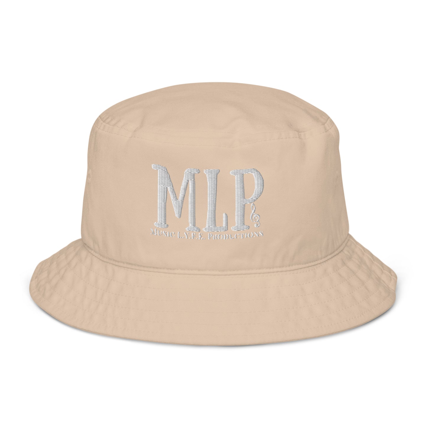 Musik LYFE Productions Weiß (Organic Bucket Hat)