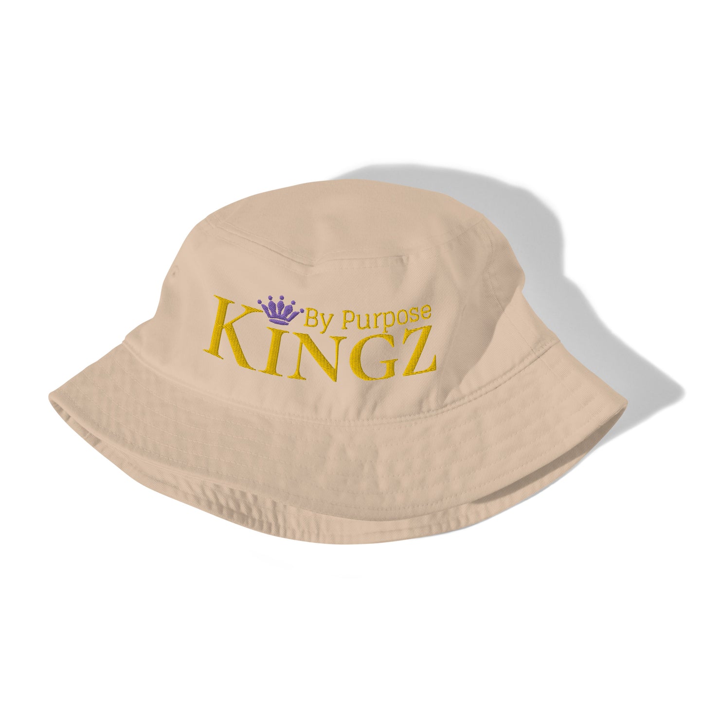 Kingz By Purpose Royal Combo (Gold/Gold/Purple) Organic Bucket Hat